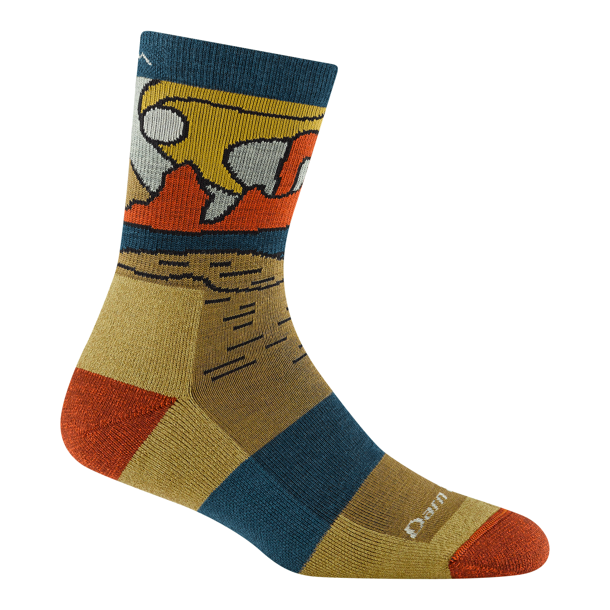 Darn Tough Socks Women's Celeste Micro Crew Midweight Hiking Socks - Image 2