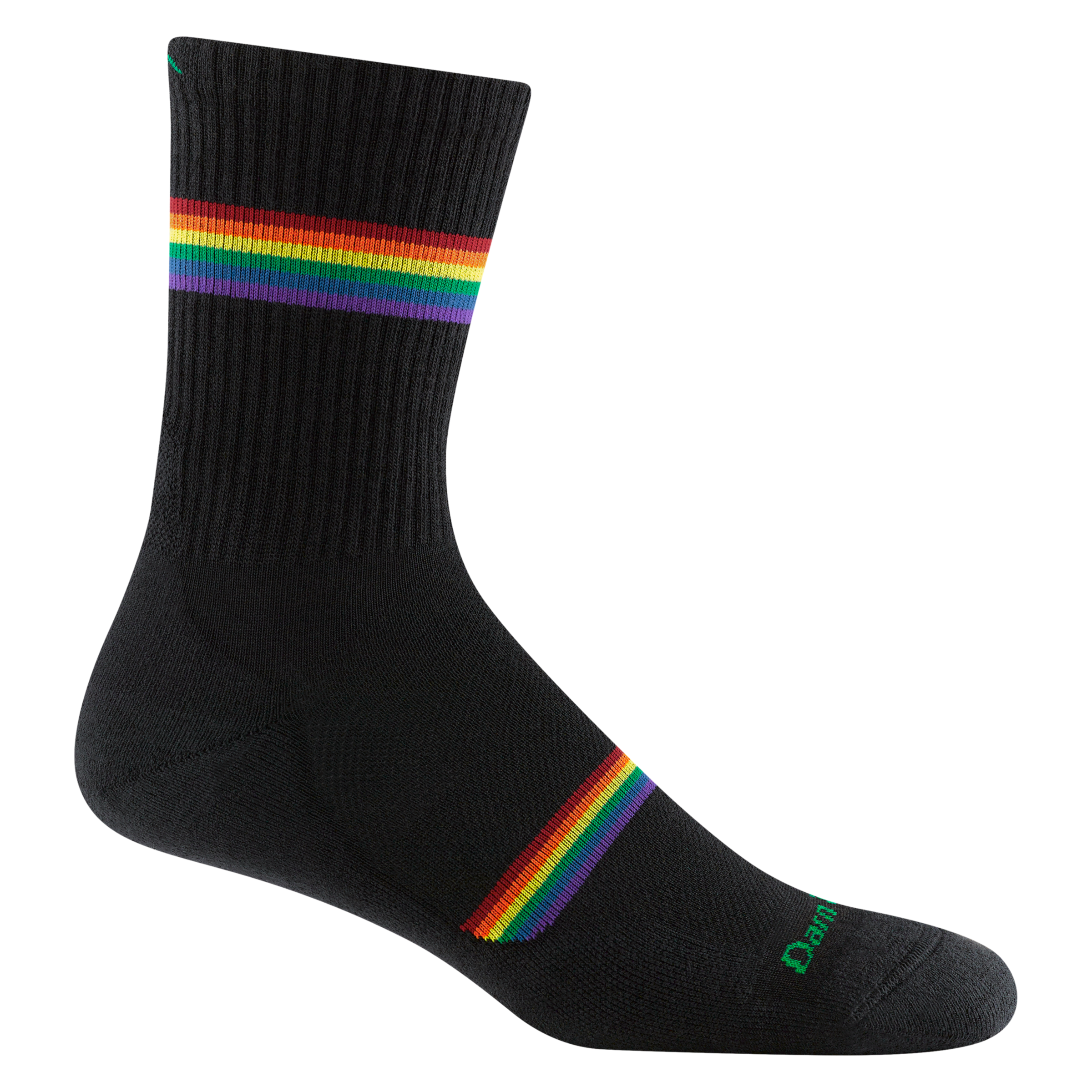 Darn Tough Socks Men's Prism Micro Crew Lightweight Running Socks