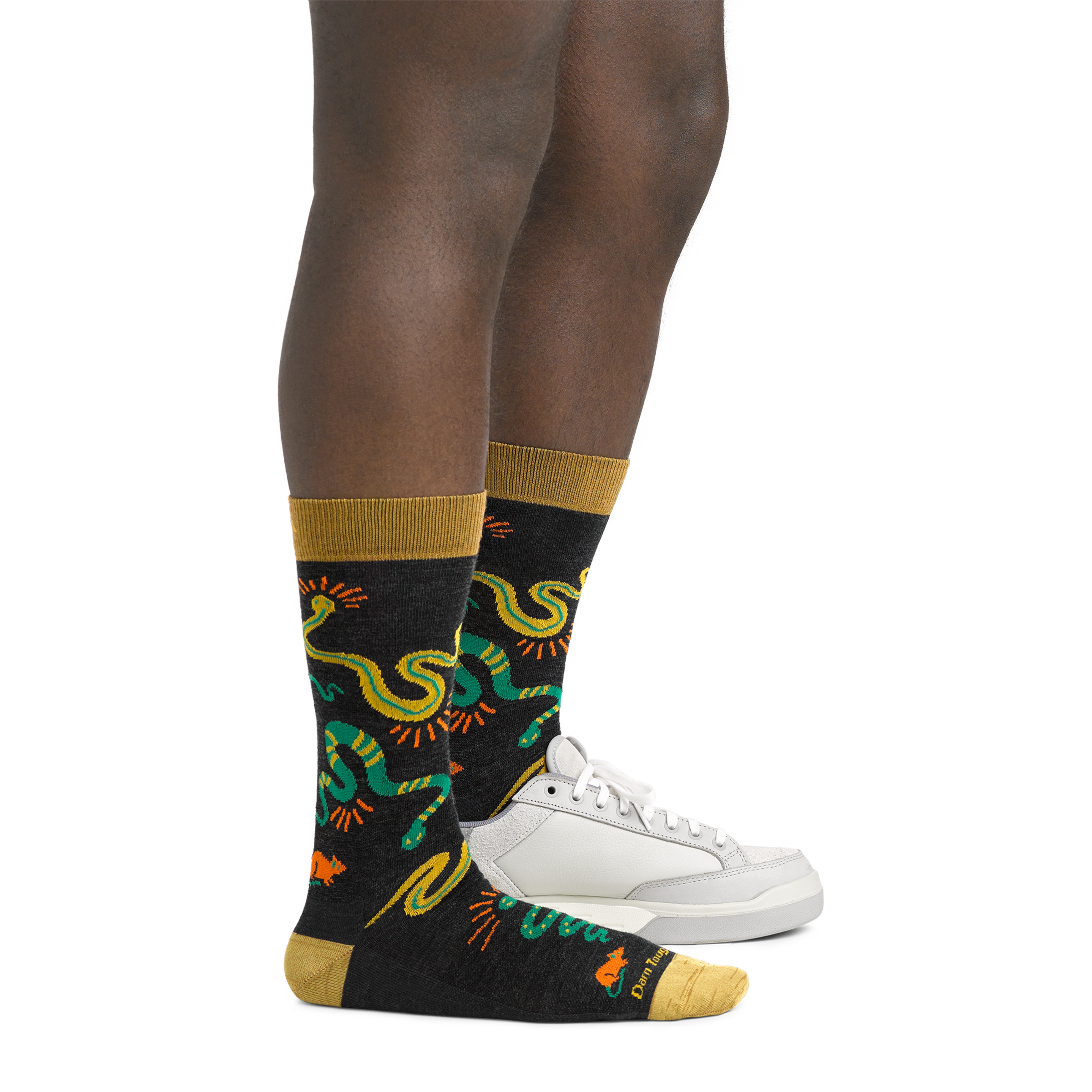 Darn Tough Socks Men's Field Guide Crew Lightweight Lifestyle Socks - Image 5