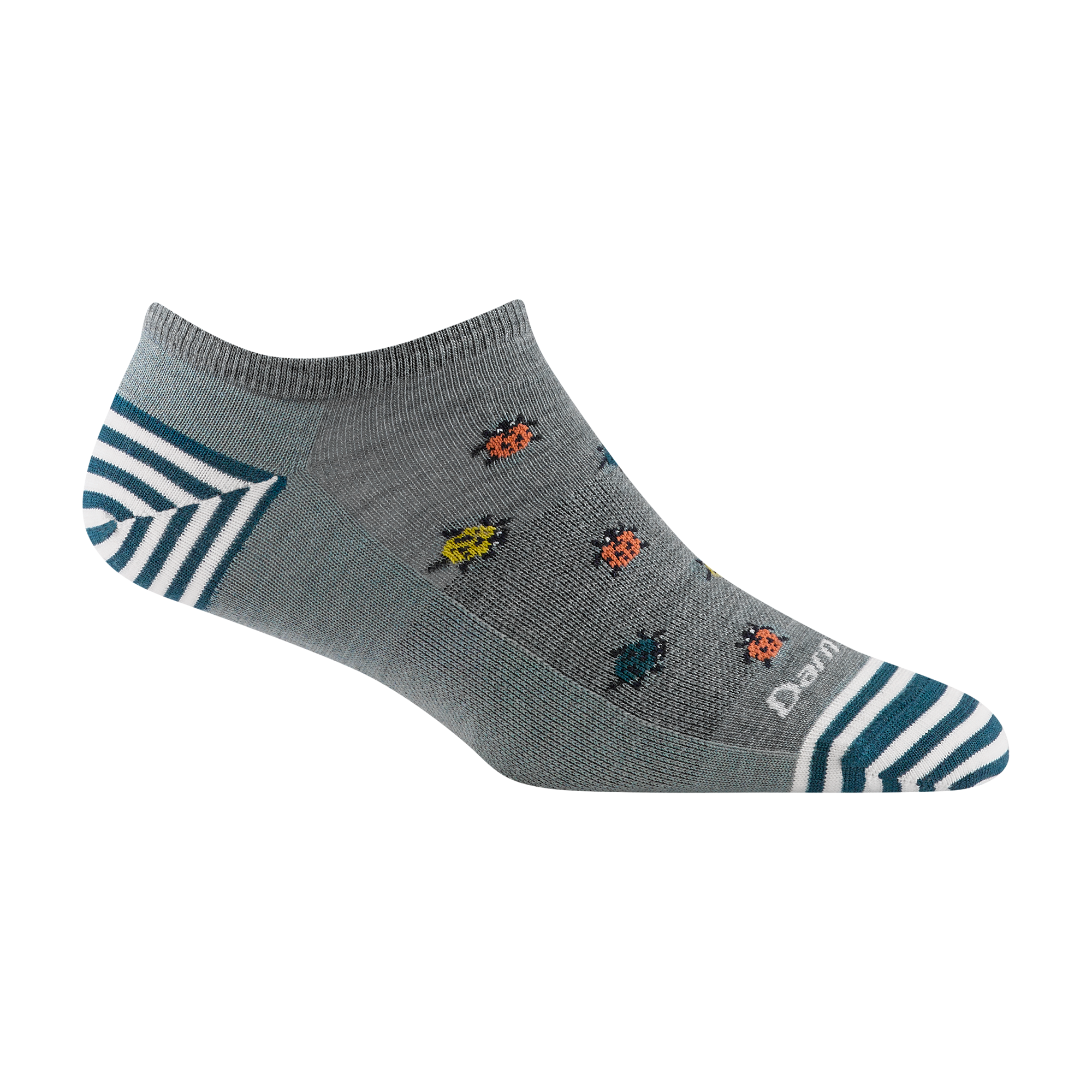 Darn Tough Socks Women's Lucky Lady No Show Lightweight Lifestyle Socks