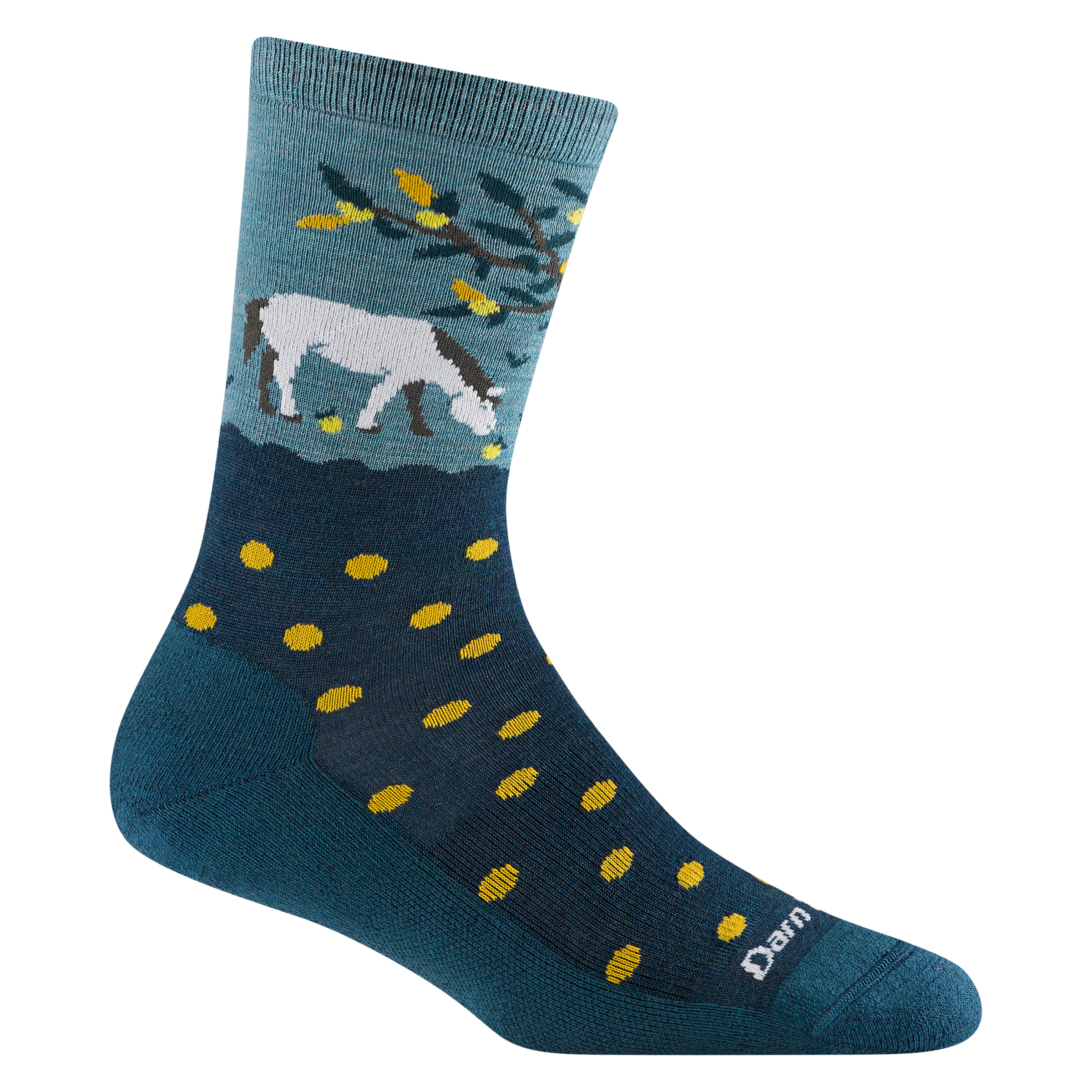 Darn Tough Socks Women's Wild Life Crew Lightweight Lifestyle Socks - Image 2