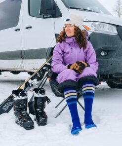Alternative view of Darn Tough Socks Women's Limited Edition Snowburst Over-the-Calf Midweight Ski & Snowboard Socks