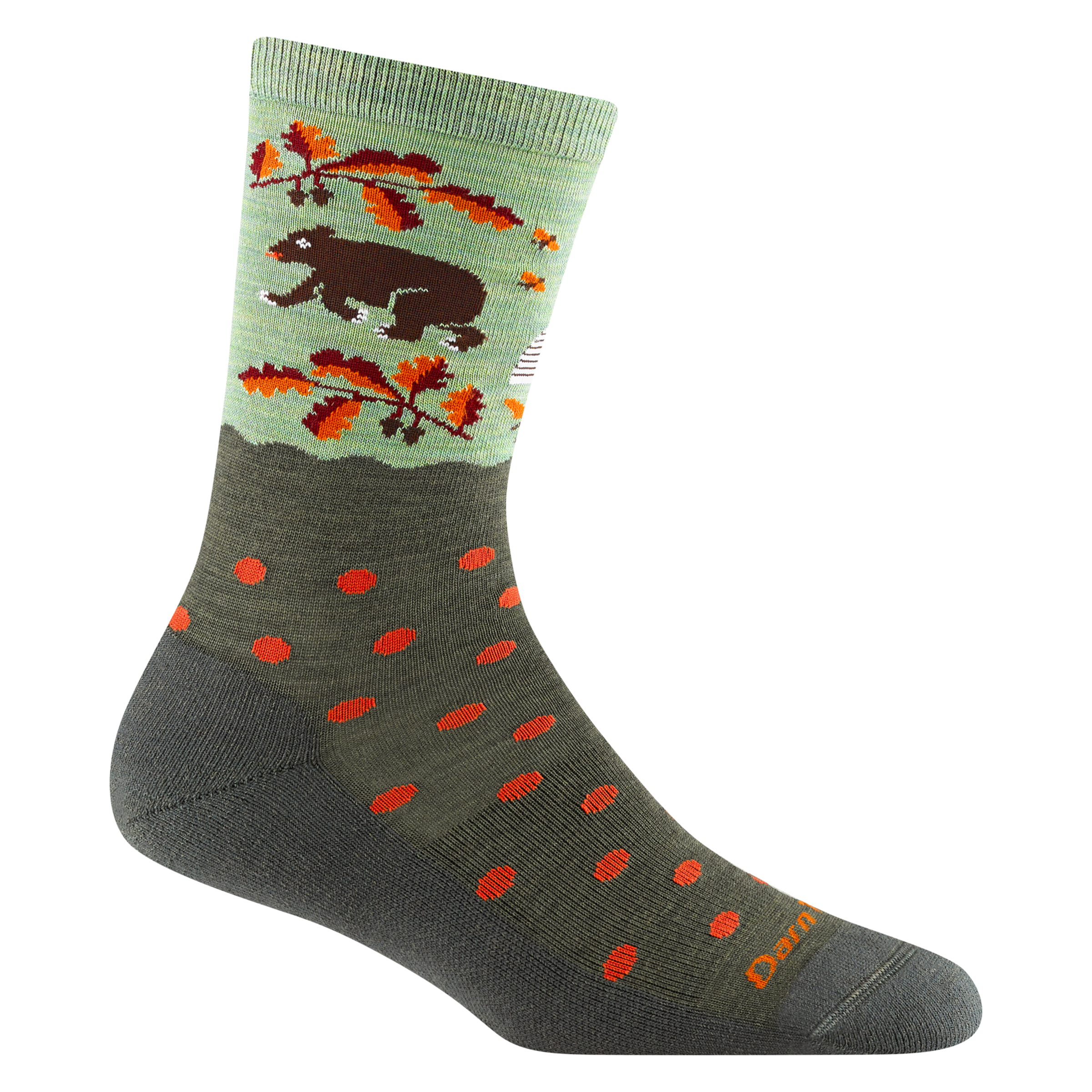 Darn Tough Socks Women's Wild Life Crew Lightweight Lifestyle Socks - Image 6