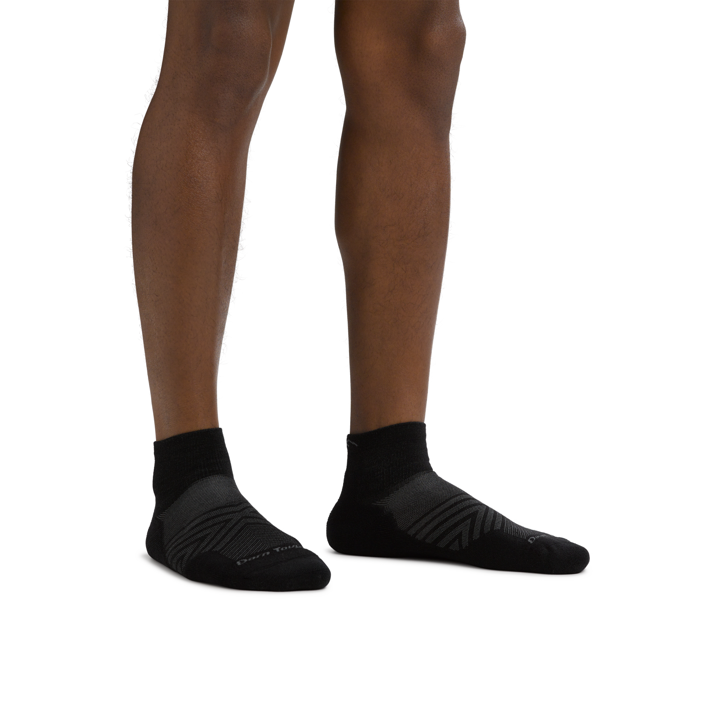 Darn Tough Socks Men's Coolmax® Run Quarter Ultra-Lightweight Running Socks - Image 4