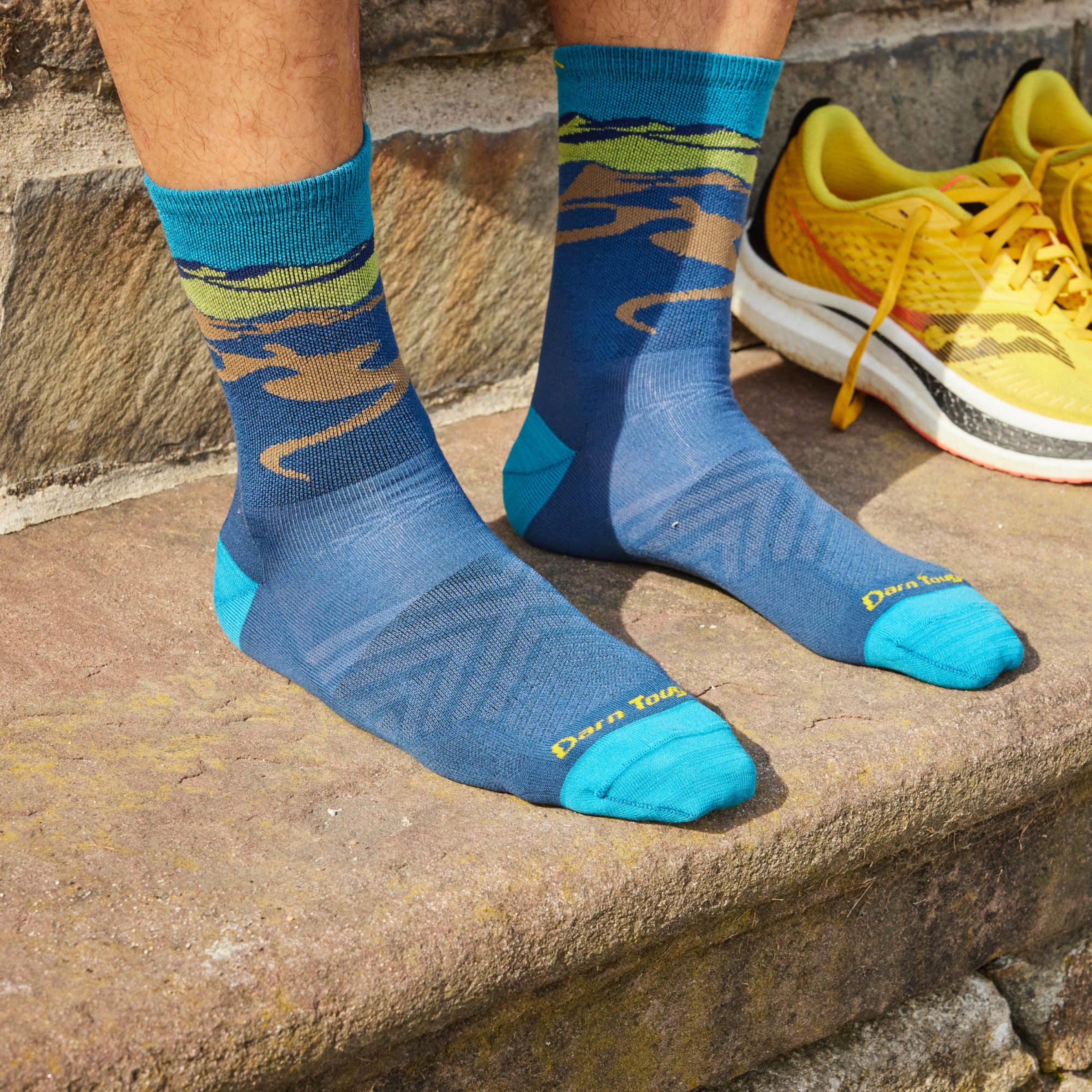 Darn Tough Socks Men's Ridge Runner Micro Crew Ultra-Lightweight Running Socks - Image 5