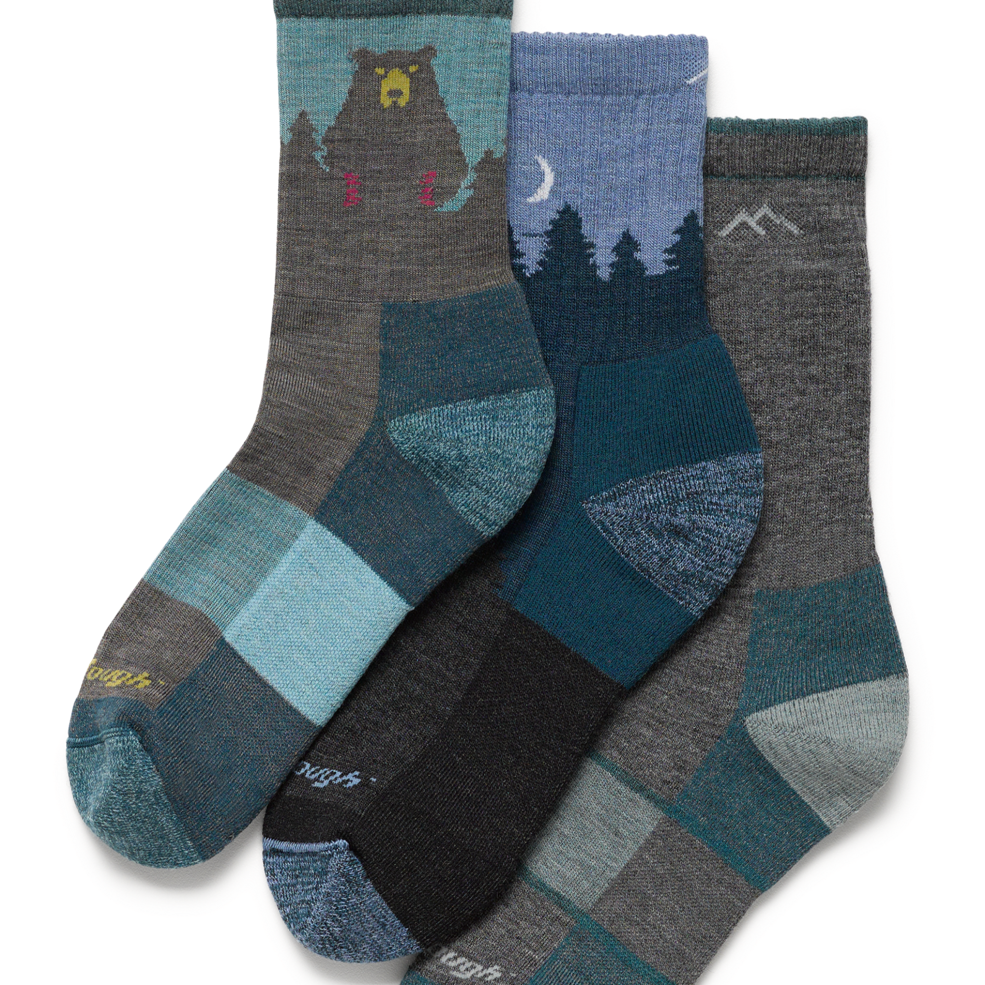 Darn Tough Socks Women's Treetop Weekender 3-Pack - Image 7