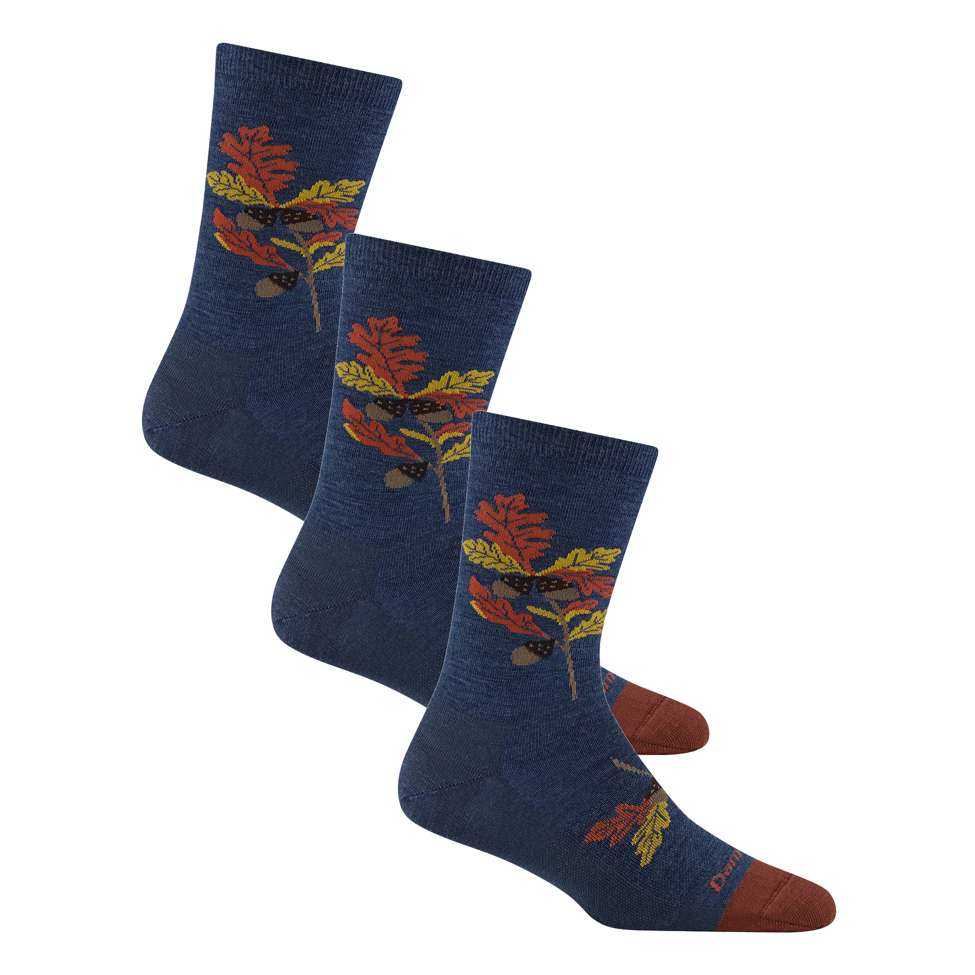 Darn Tough Socks Women's Blossom Bouquet Lifestyle Crew 3-Pack - Image 2