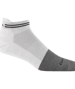 Darn Tough Socks Men's Steely No Show Tab  Lightweight Work Sock