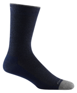 Darn Tough Socks Men's Solid Crew Lightweight Lifestyle Socks- Last Chance