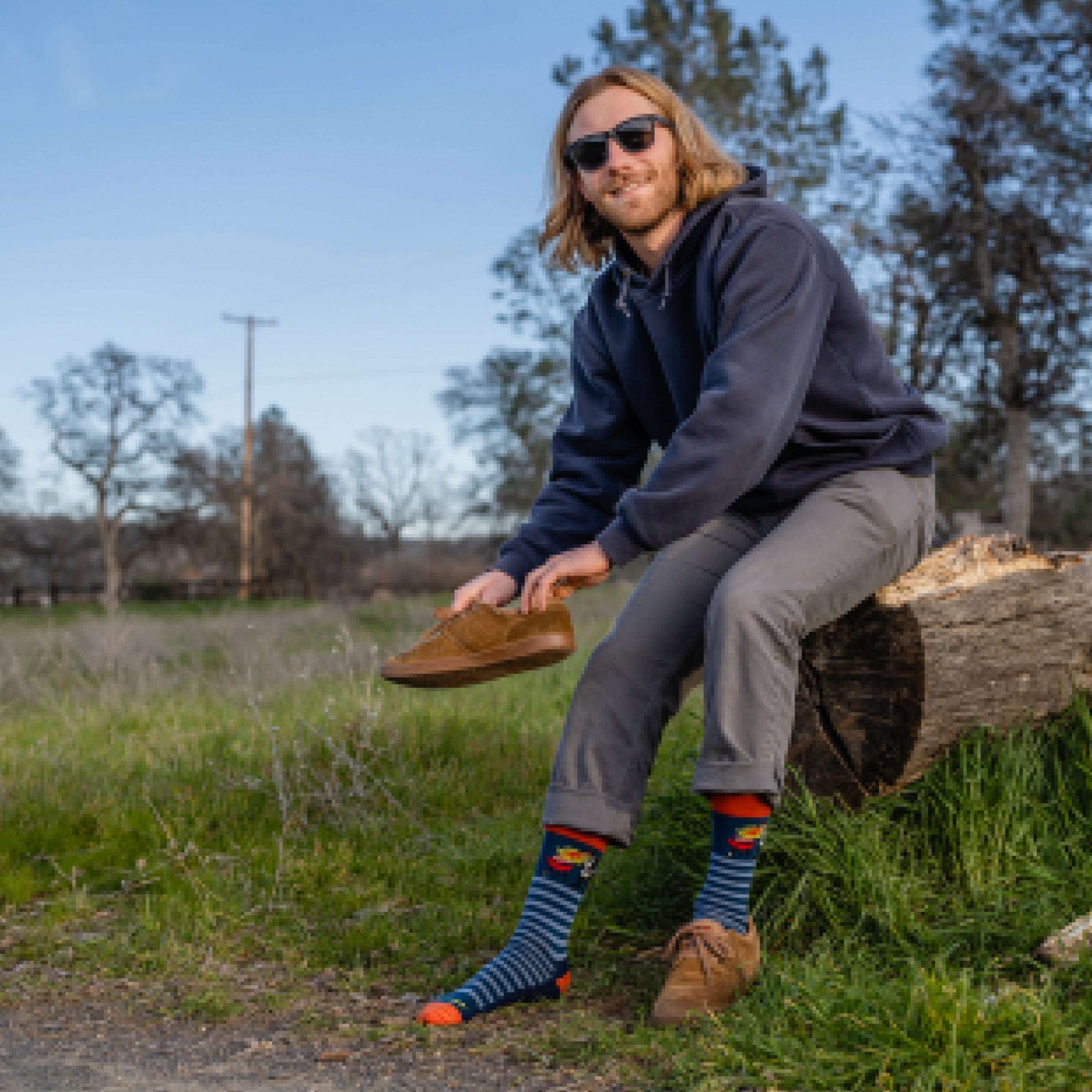 Darn Tough Socks Men's Animal Haus Crew Lightweight Lifestyle Socks - Image 7