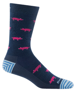 Darn Tough Socks Men's Truffle Hog Crew Lightweight Lifestyle Socks