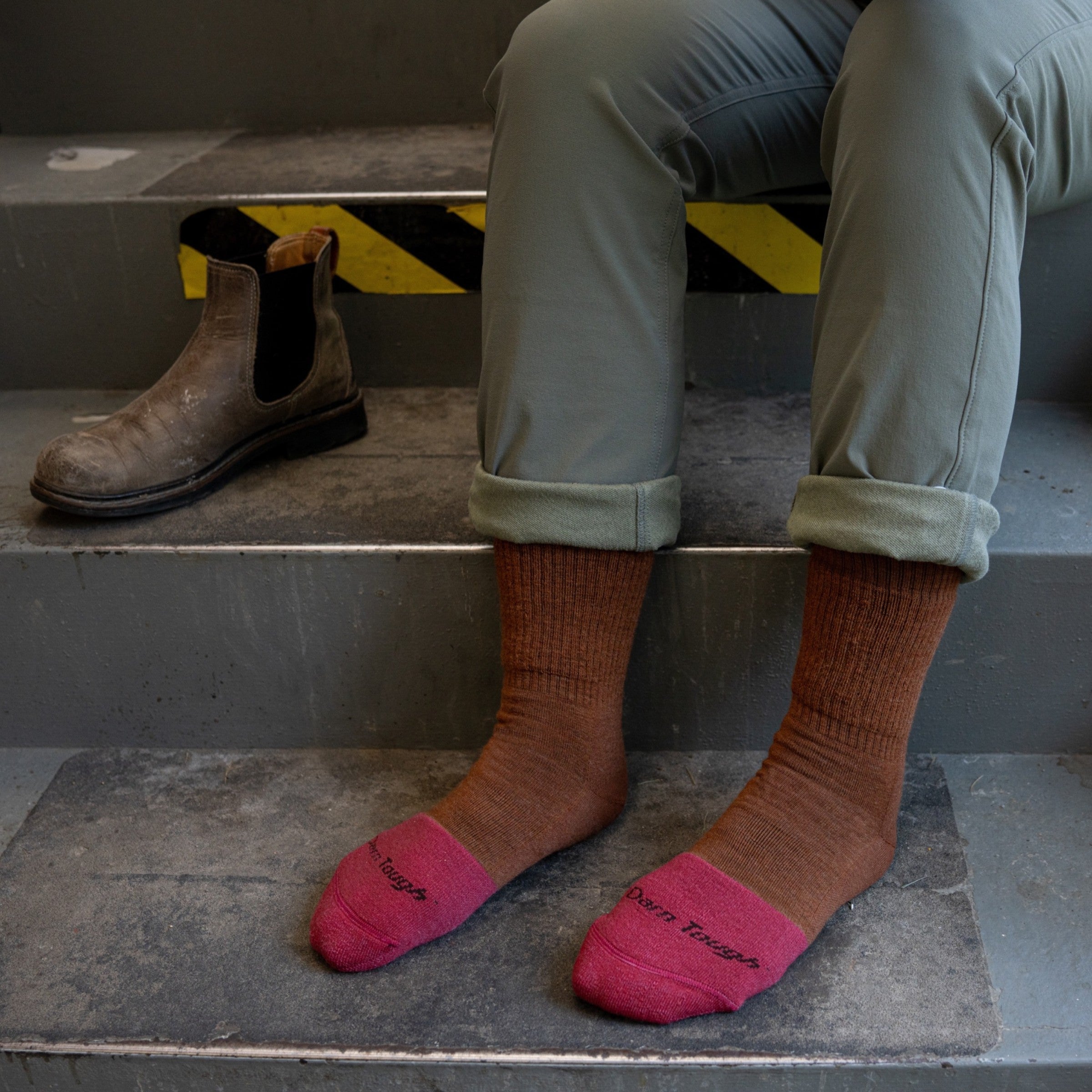 Darn Tough Socks Women's Limited Edition Steely Boot Midweight Work Sock - Image 3
