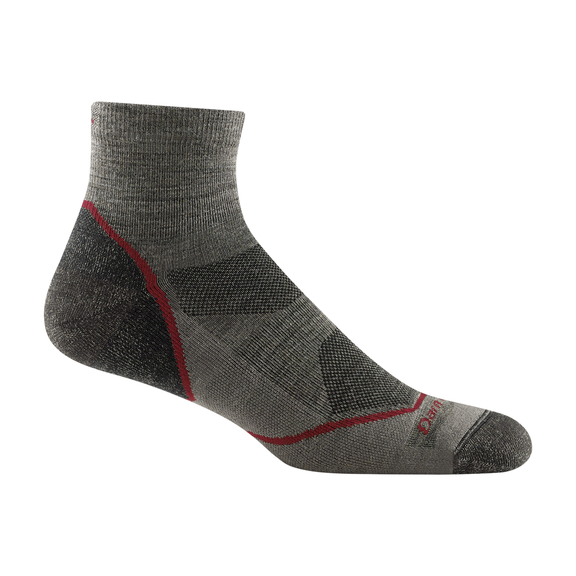 Darn Tough Socks Men's and Women's Hiker 1/4 Sock 2-Pack - Image 5