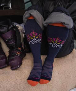 Alternative view of Darn Tough Socks Women's Daybreak Over-the-Calf  Midweight Ski & Snowboard Sock-Last Chance