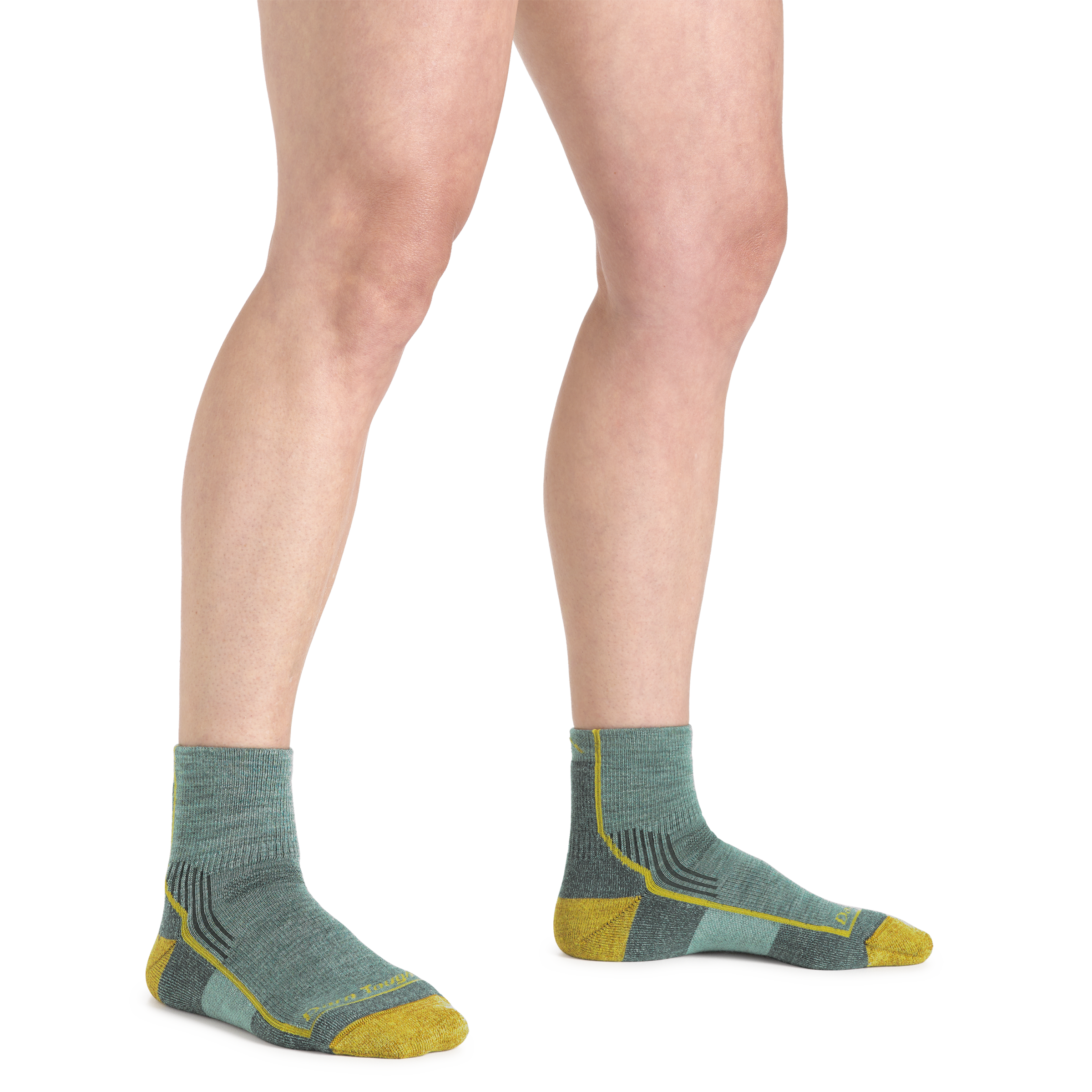 Darn Tough Socks Women's Hiker Quarter Midweight Hiking Socks - Image 7