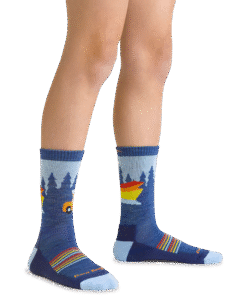 Alternative view of Darn Tough Socks Kids Van Wild Micro Crew Lightweight Hiking Socks