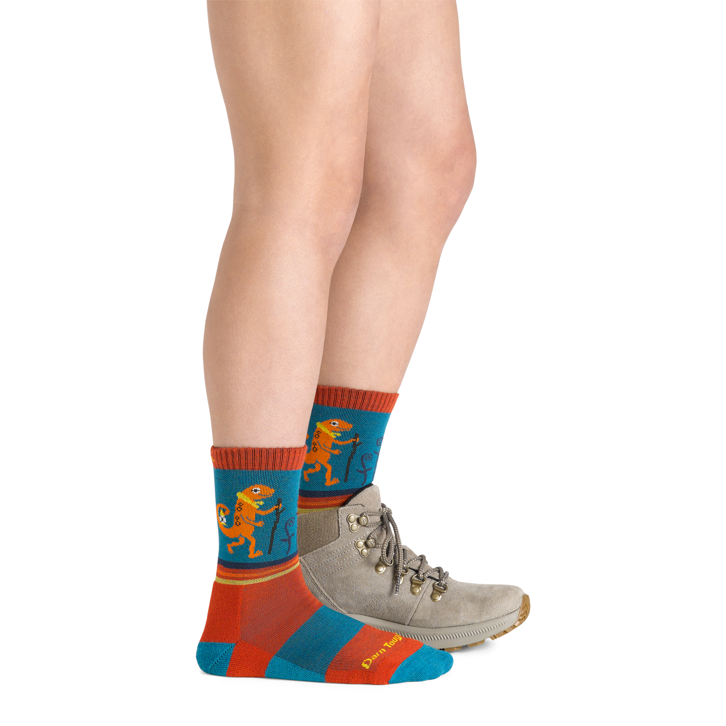 Darn Tough Socks Kids Sal Micro Crew Lightweight Hiking Socks - Image 4