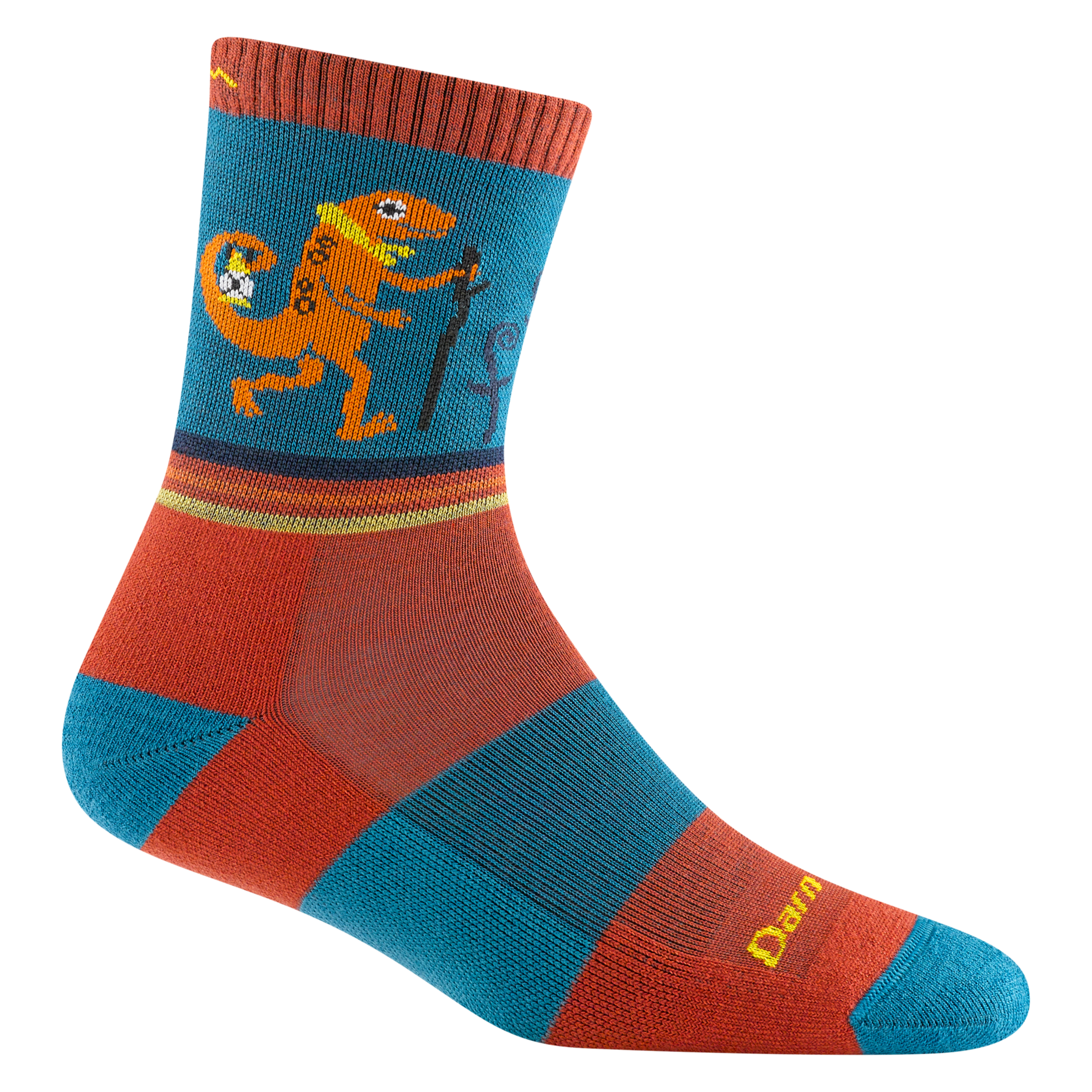Darn Tough Socks Kids Sal Micro Crew Lightweight Hiking Socks