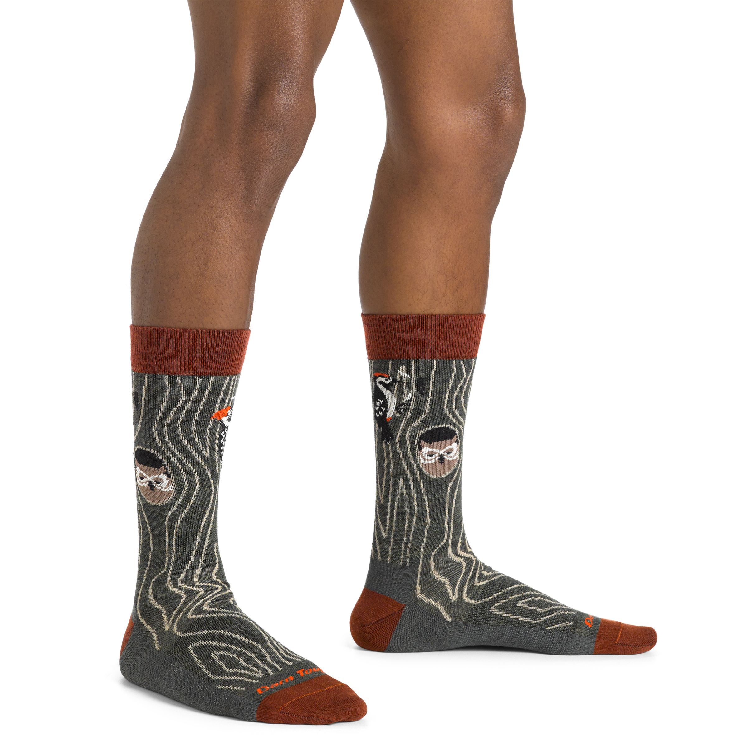Darn Tough Socks Men's Woody Crew Lightweight Lifestyle Socks - Image 6