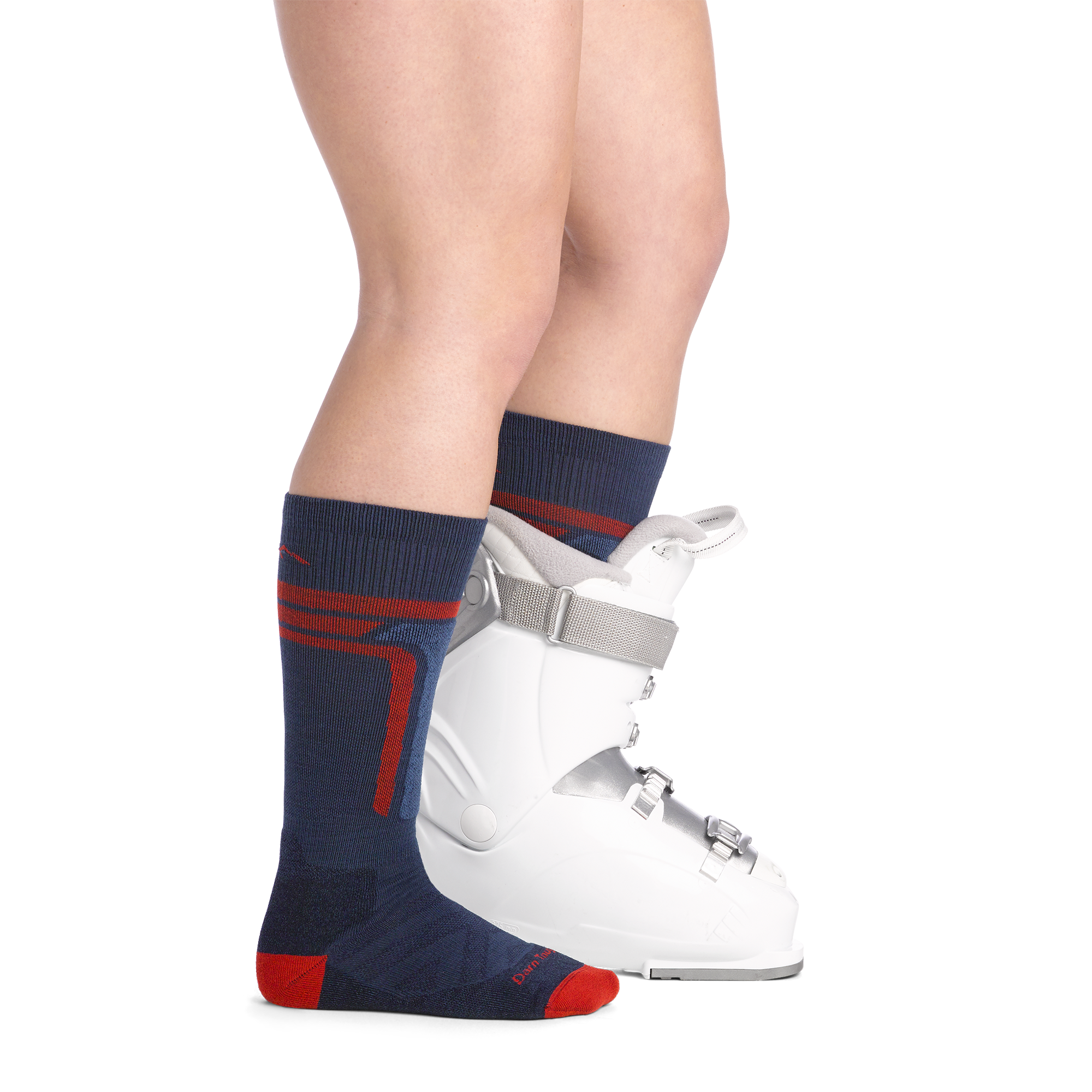 Darn Tough Socks Kids T-Bar Over-the-Calf Midweight Ski & Snowboard Socks - Image 3