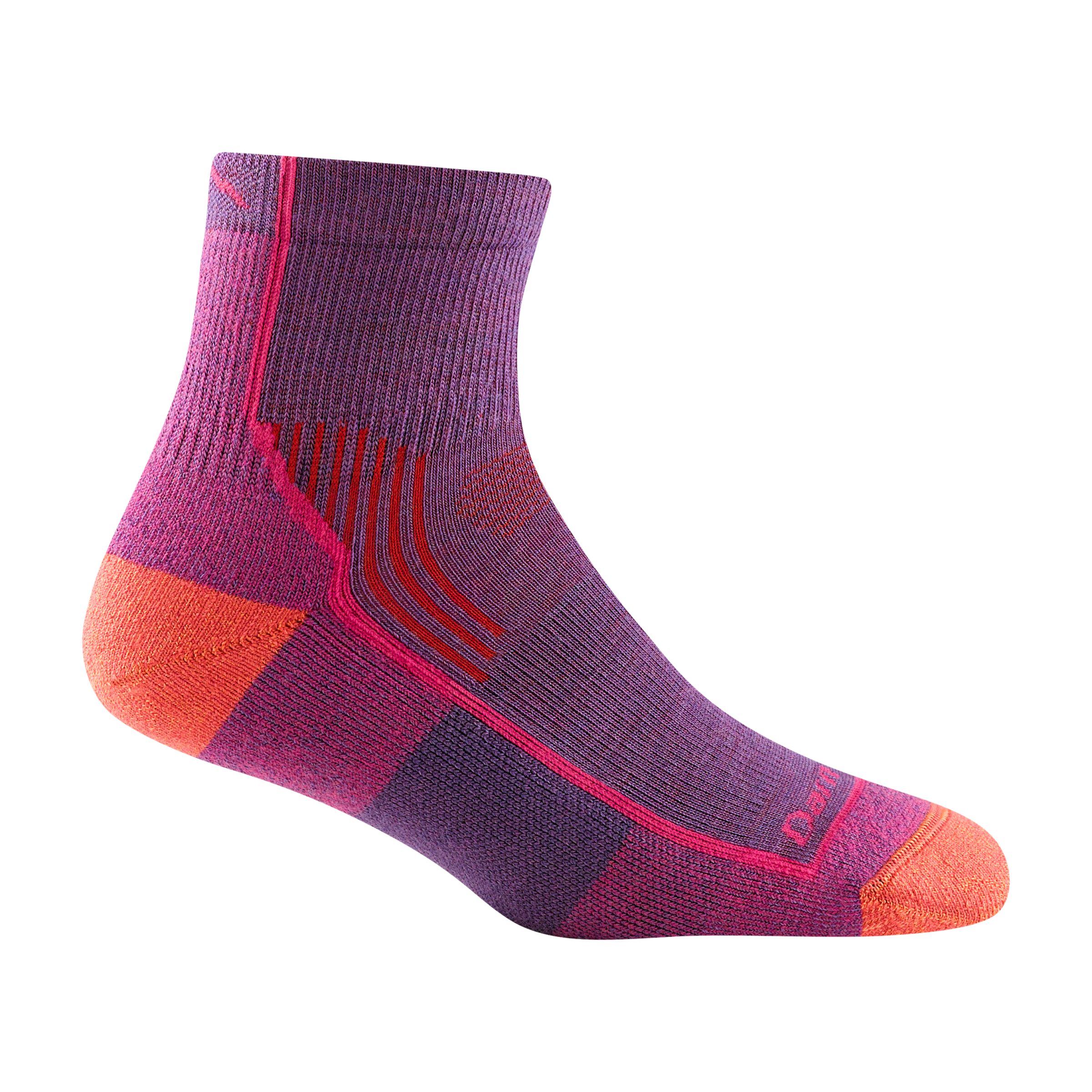 Darn Tough Socks Women's Hiker Quarter Midweight Hiking Socks - Image 3
