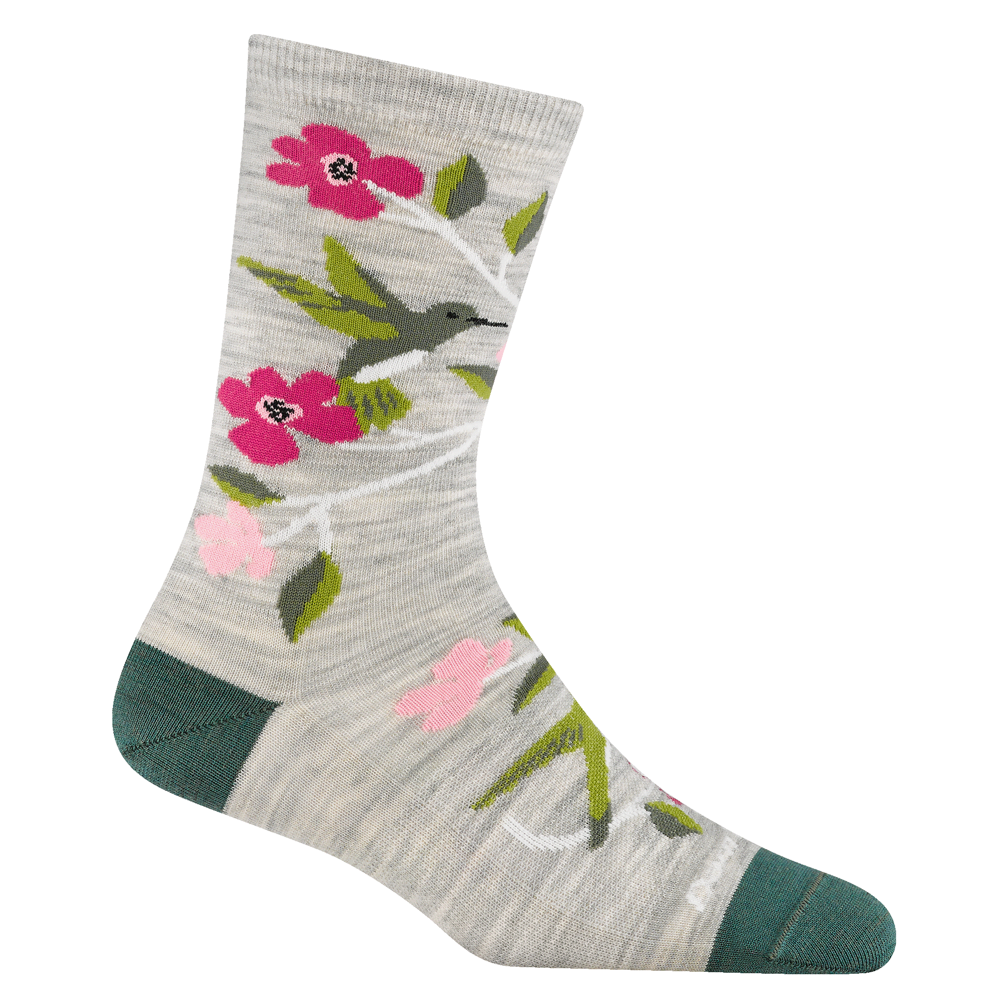 Darn Tough Socks Women's Birds Of A Feather Crew Lightweight Lifestyle Socks - Image 4