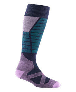 Darn Tough Socks Women's Function X Over-the-Calf Midweight Ski & Snowboard Socks