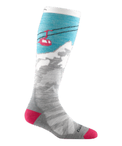 Darn Tough Socks Women's Yeti Over-the-Calf Midweight Ski & Snowboard Socks