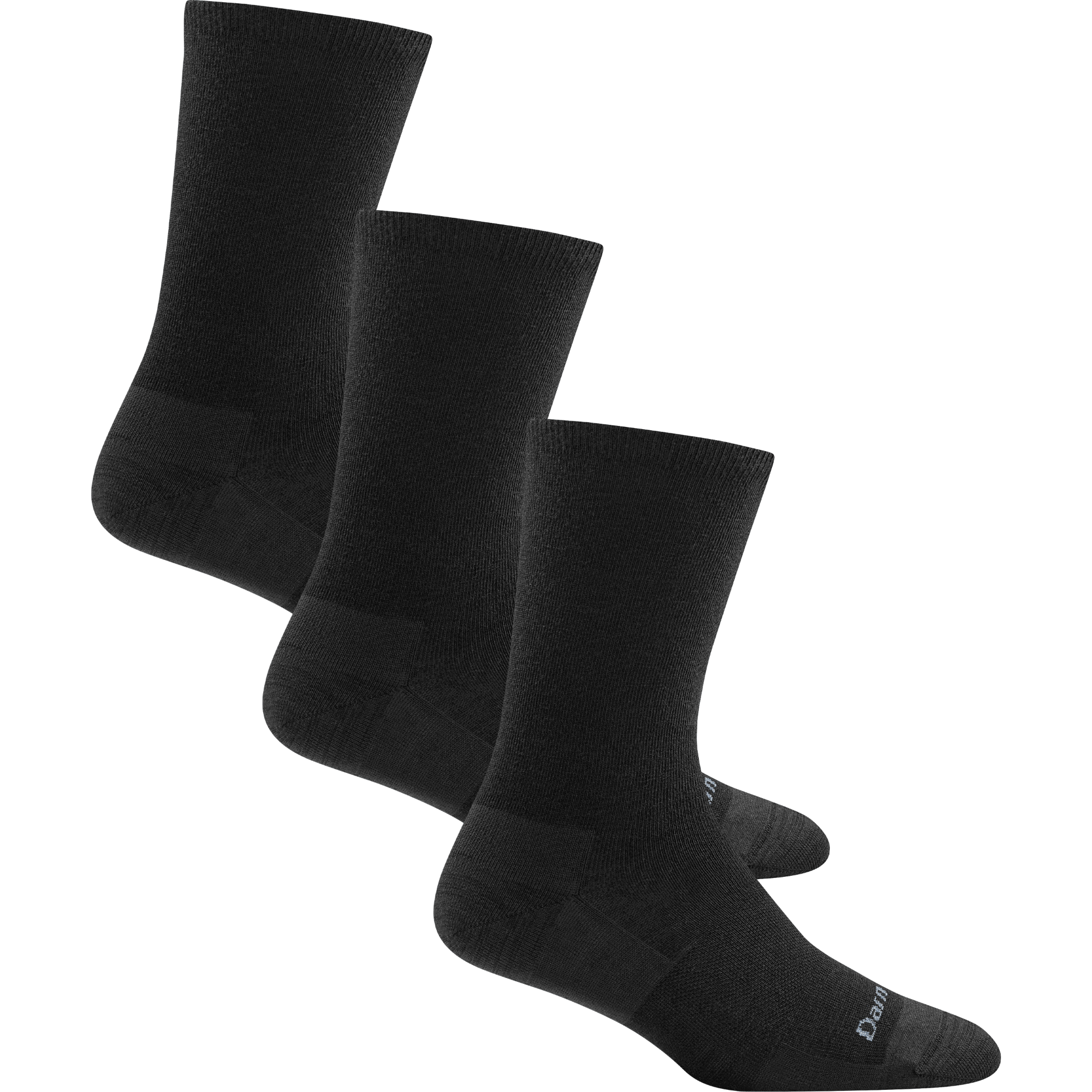 Darn Tough Socks Women's Solid Basic Lifestyle 3-Pack - Image 7