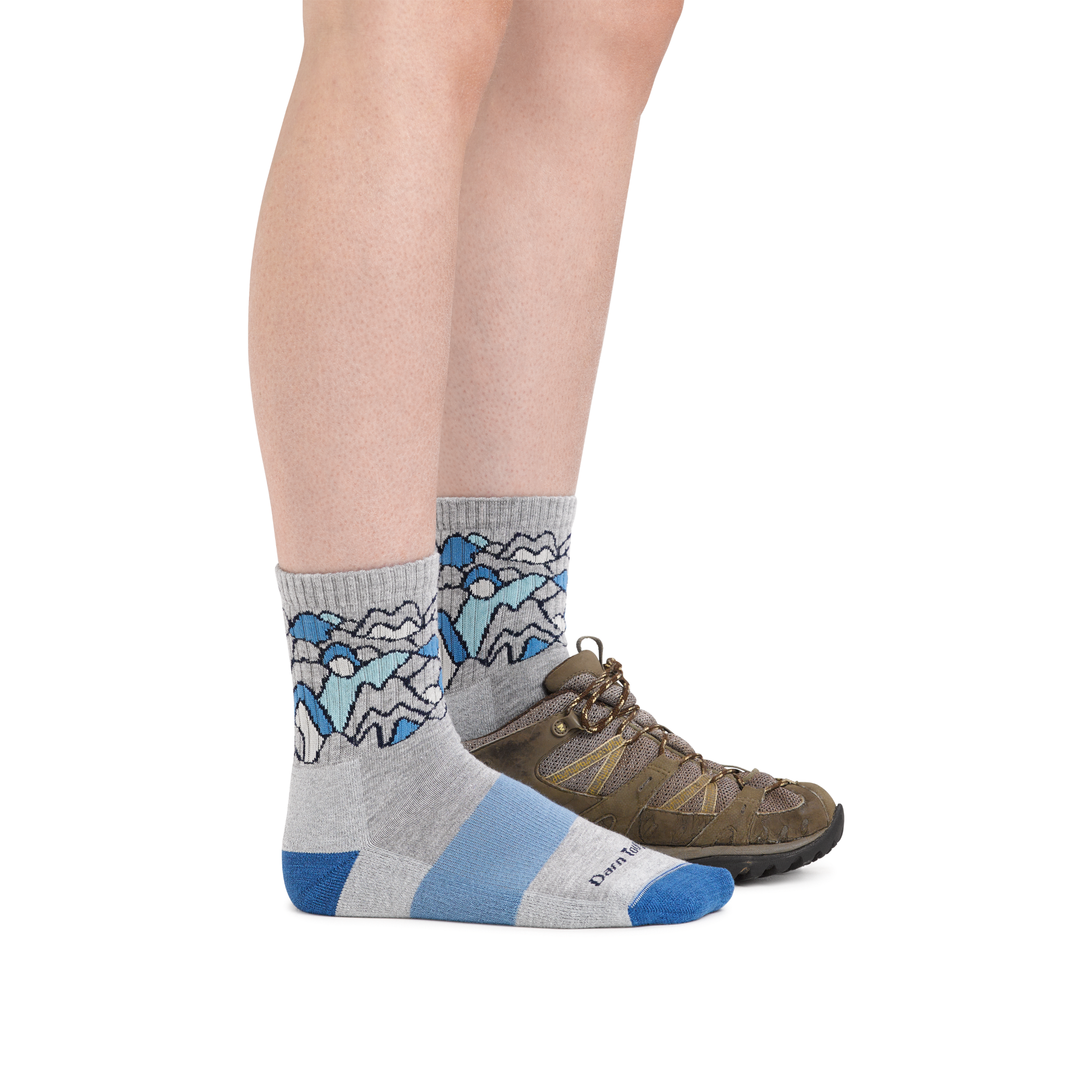 Darn Tough Socks Women's Coolmax® Overlook Micro Crew Hiking Sock-Last Chance - Image 3