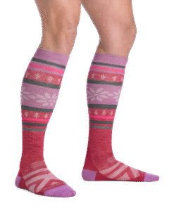 Alternative view of Darn Tough Socks Women's Alpine Over-the-Calf Lightweight Ski & Snowboard Socks