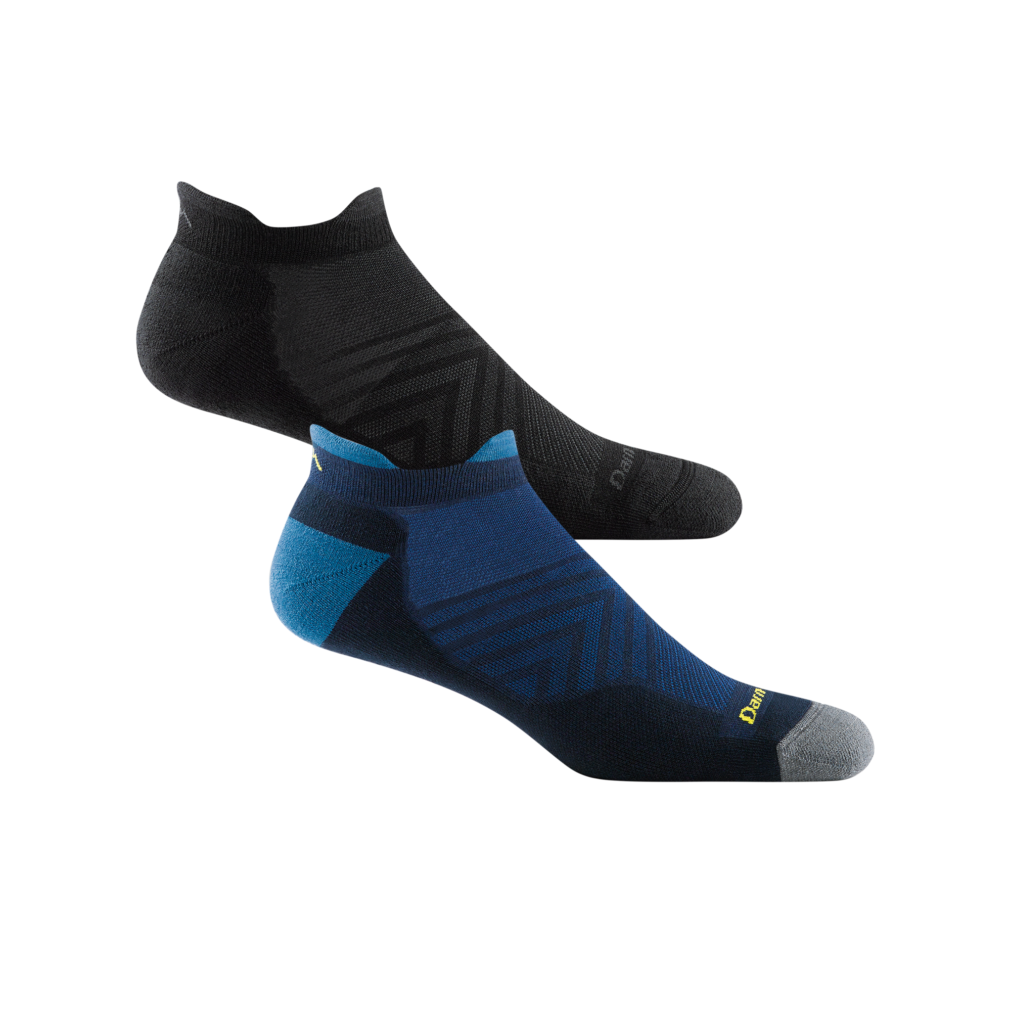 Darn Tough Socks Men’s Run No Show Tab Cushion 2-Pack