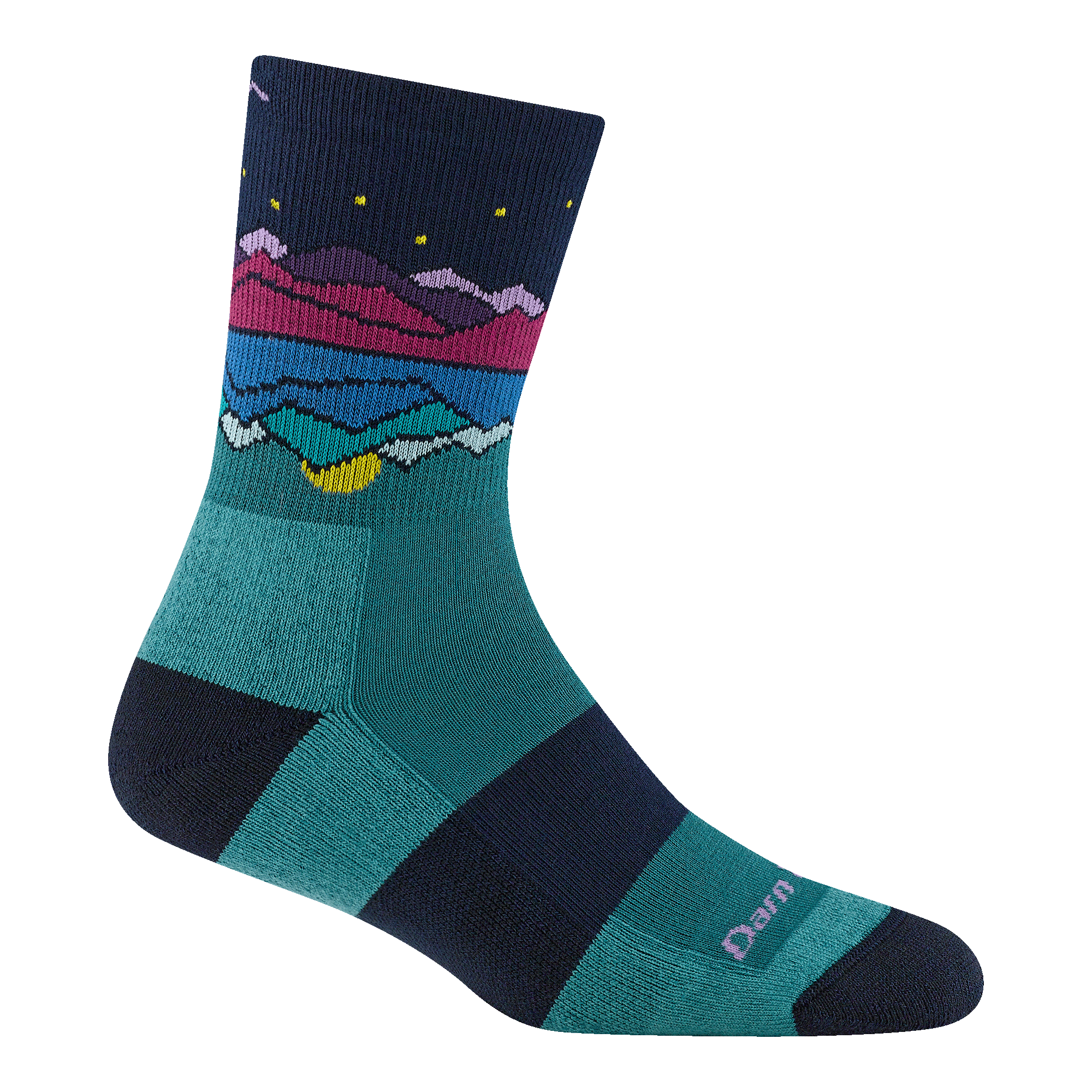 Darn Tough Socks Women's Mirror Lake Micro Crew Midweight Hiking Socks - Image 2
