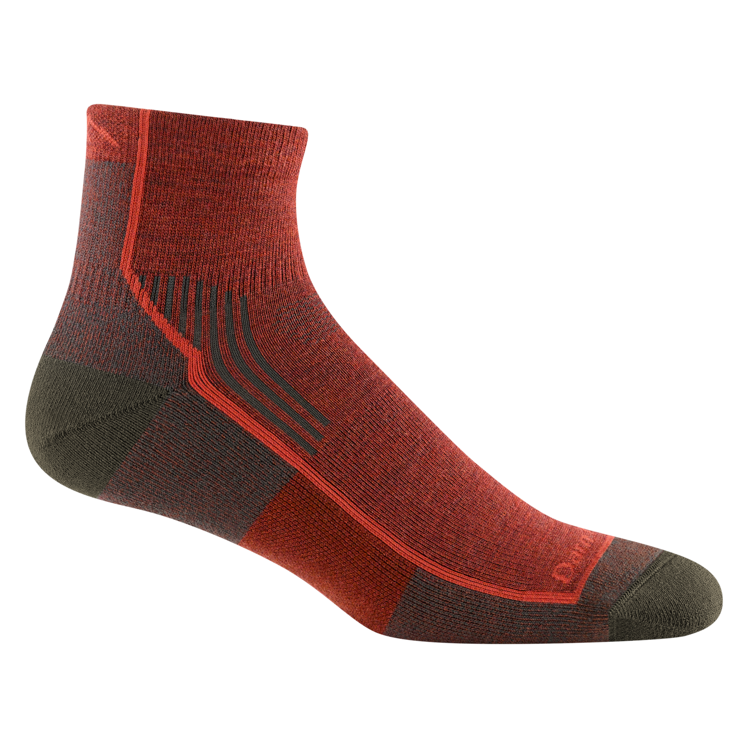 Darn Tough Socks Men's Hiker Quarter Midweight Hiking Socks