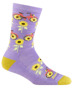 Alternative view of Darn Tough Socks Women's Sun Pedal Crew  Lightweight Lifestyle Sock-Last Chance