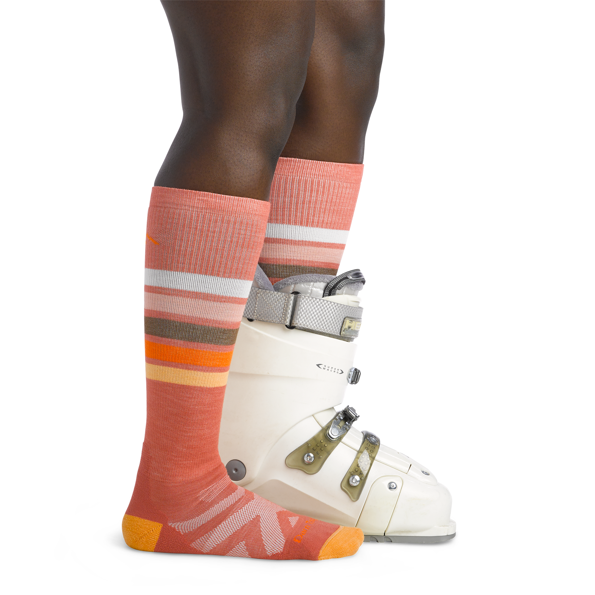 Darn Tough Socks Women's Snowburst Over-the-Calf Midweight Ski & Snowboard Socks - Image 5