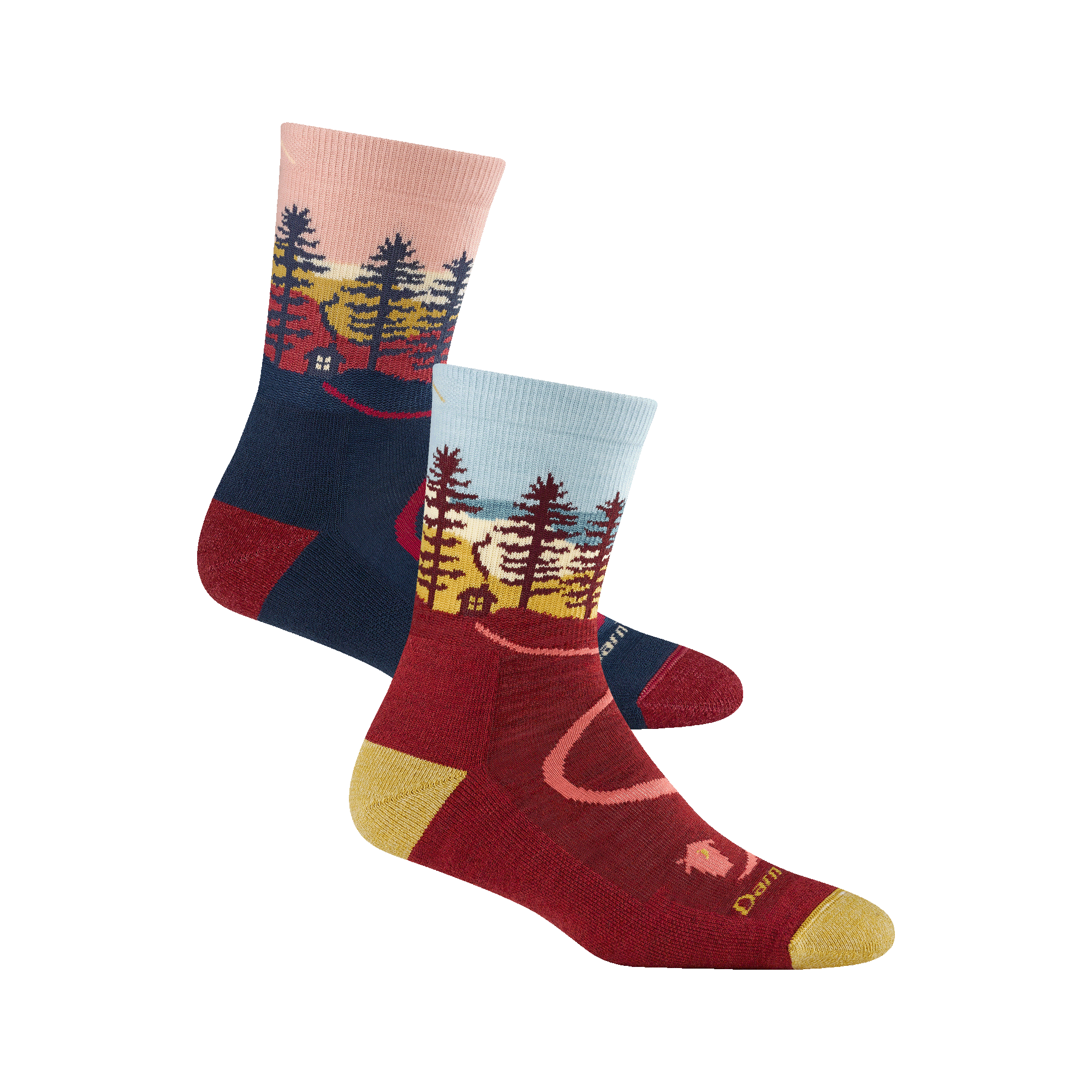 Darn Tough Socks Women's Limited Edition Northwoods Hiking Sock 2-Pack - Image 7