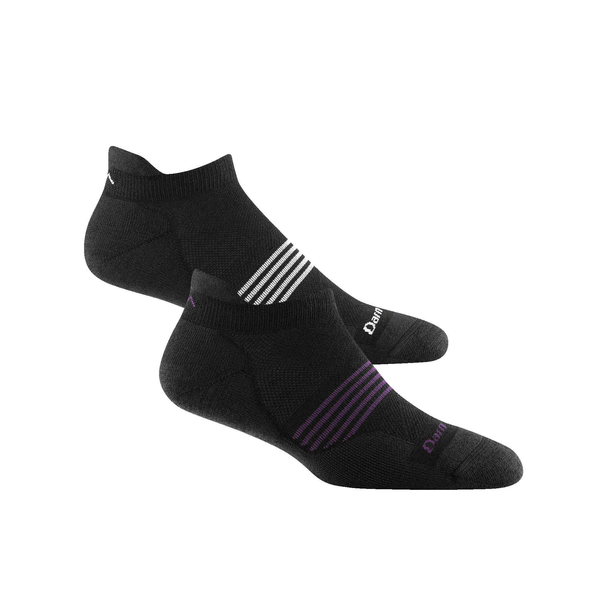 Darn Tough Socks Men's and Women's Element No Show 2-Pack - Image 2