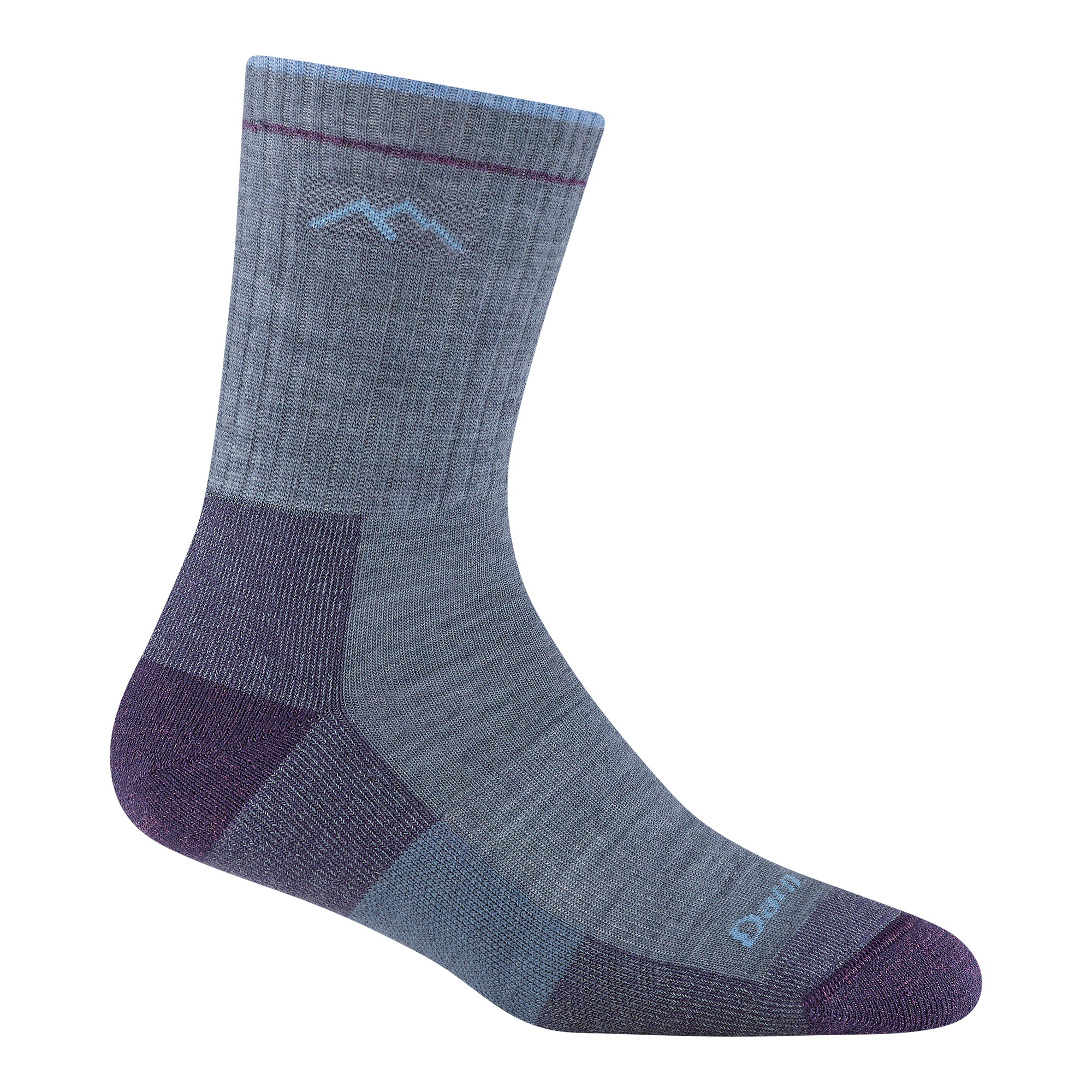 Darn Tough Socks Women's Hiker Micro Crew Midweight Hiking Socks