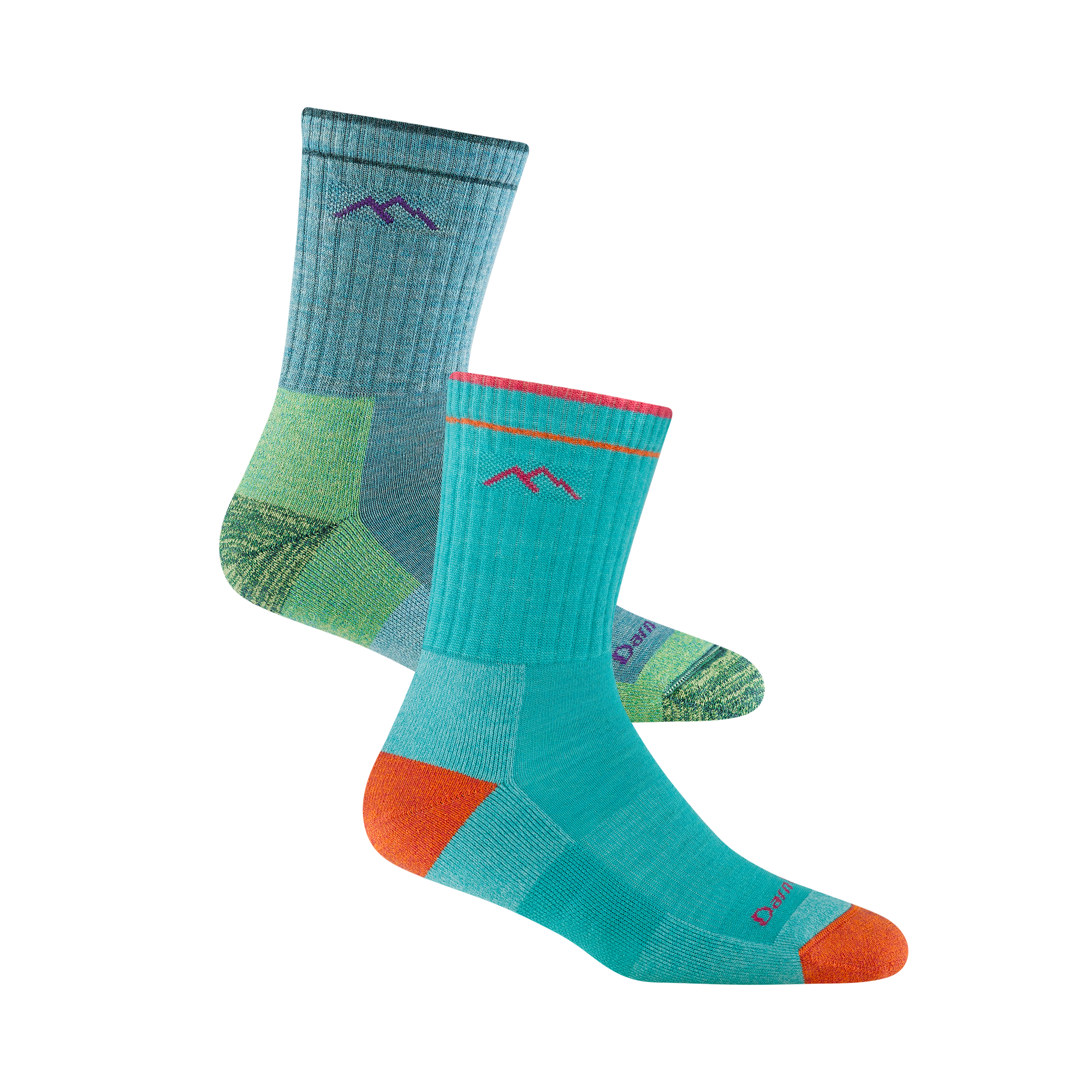 Darn Tough Socks Women's Limited Edition Micro Crew Hiker 2-Pack - Image 3