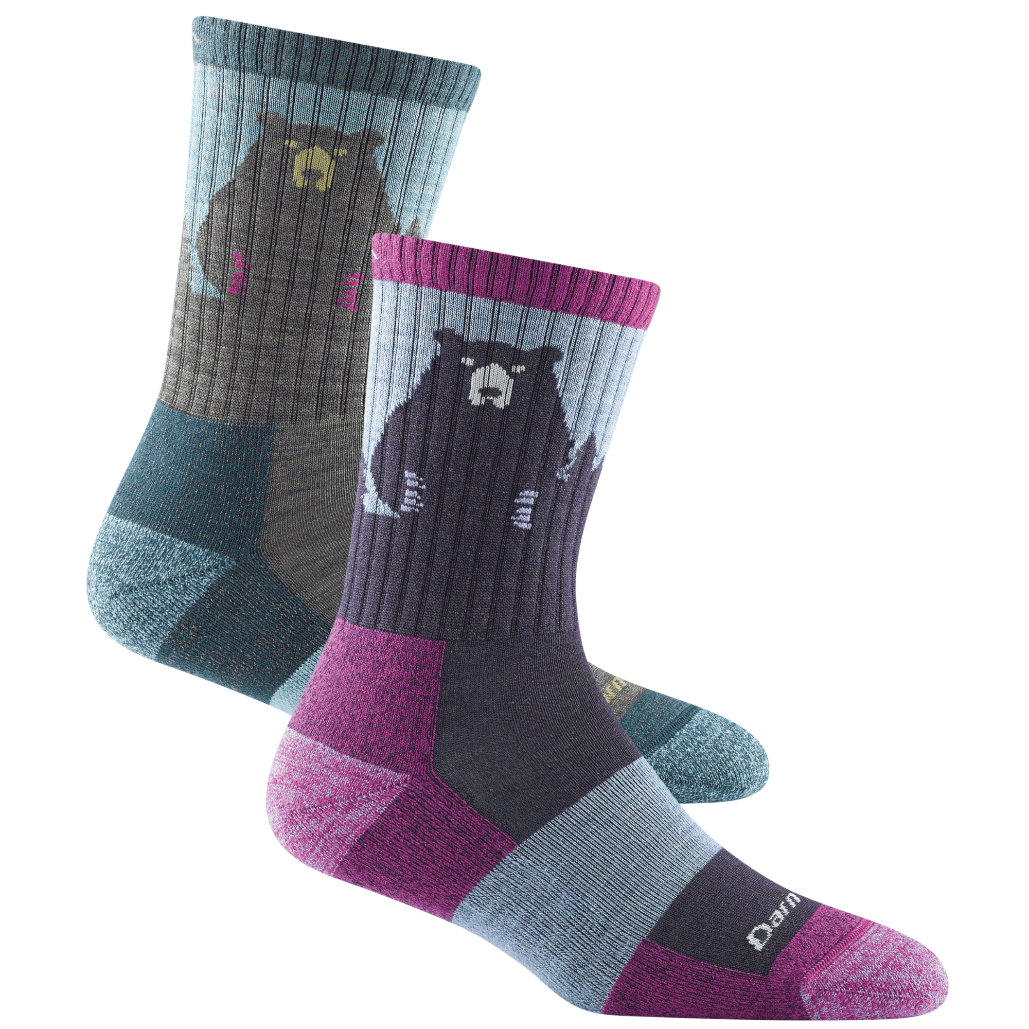 Darn Tough Socks Women's Bear Town 2-Pack