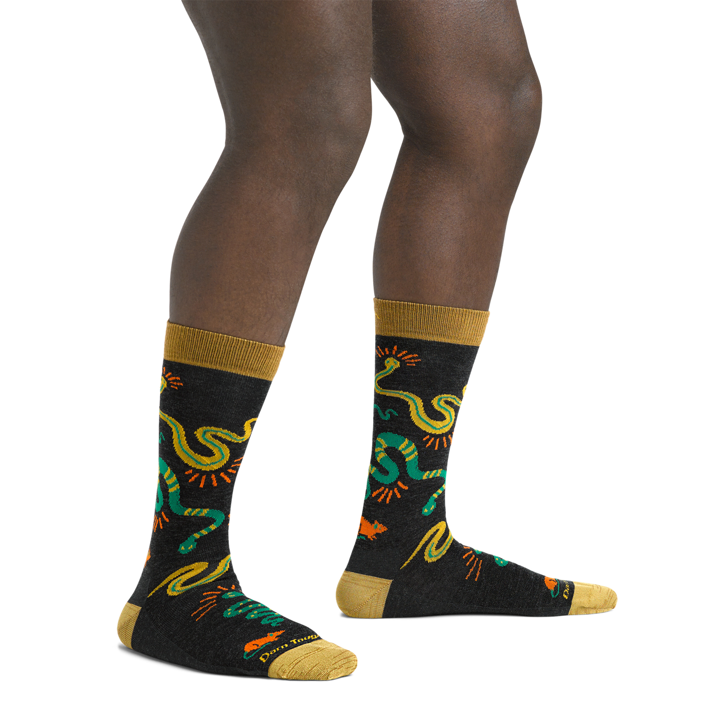 Darn Tough Socks Men's Field Guide Crew Lightweight Lifestyle Socks - Image 4