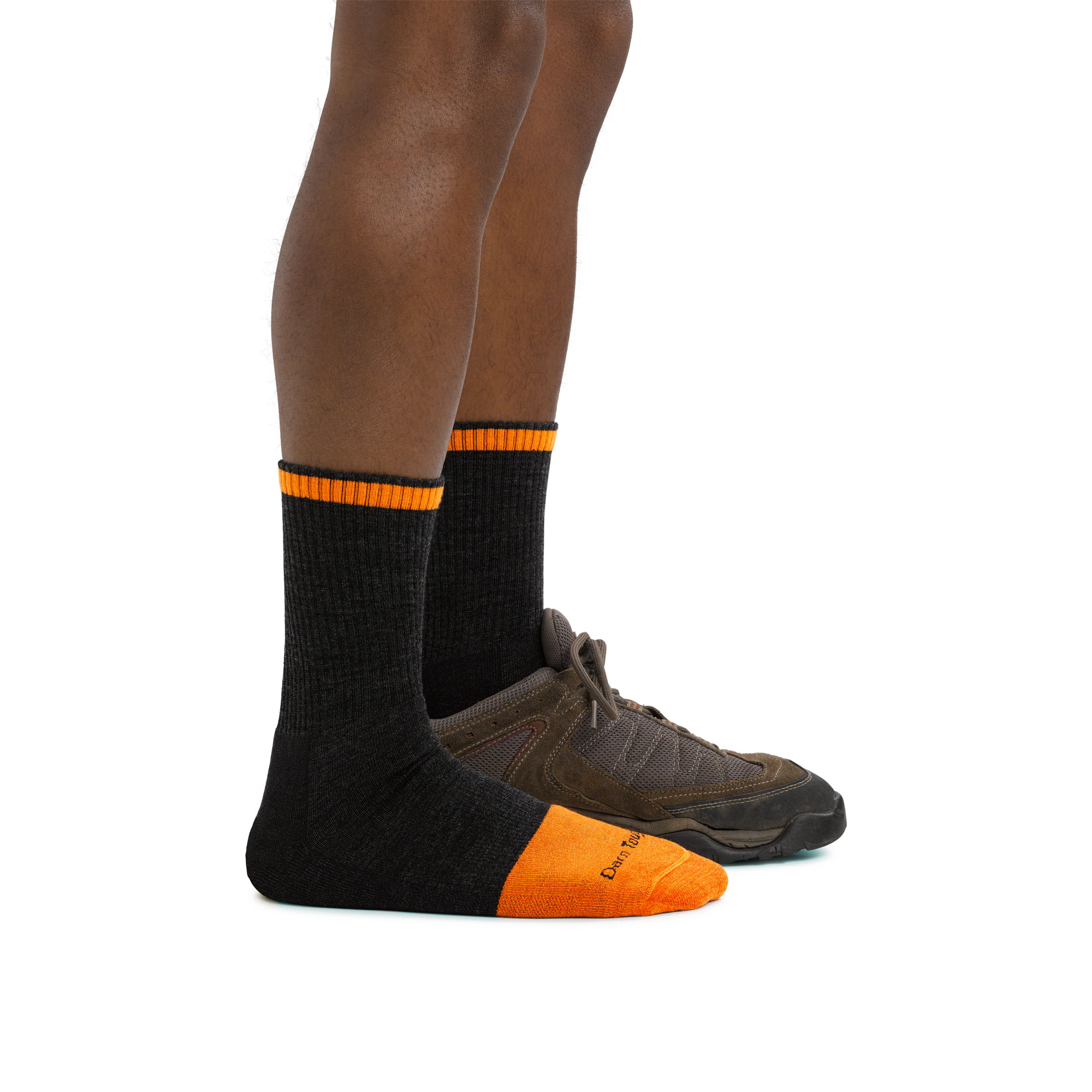 Darn Tough Socks Men's Steely Micro Crew Midweight Work Sock - Image 3