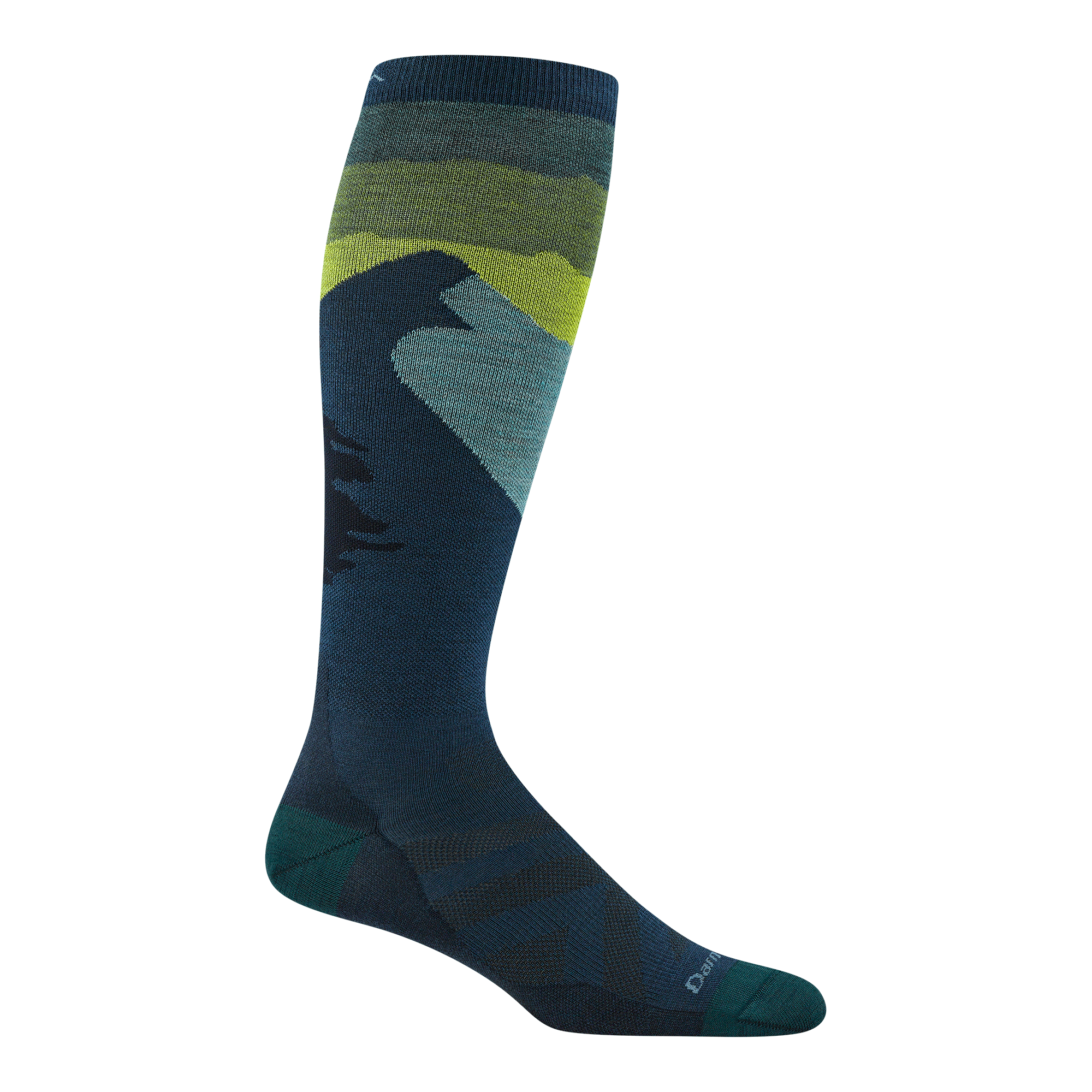 Darn Tough Socks Men's Solstice Over-the-Calf Lightweight Ski & Snowboard Socks - Image 9