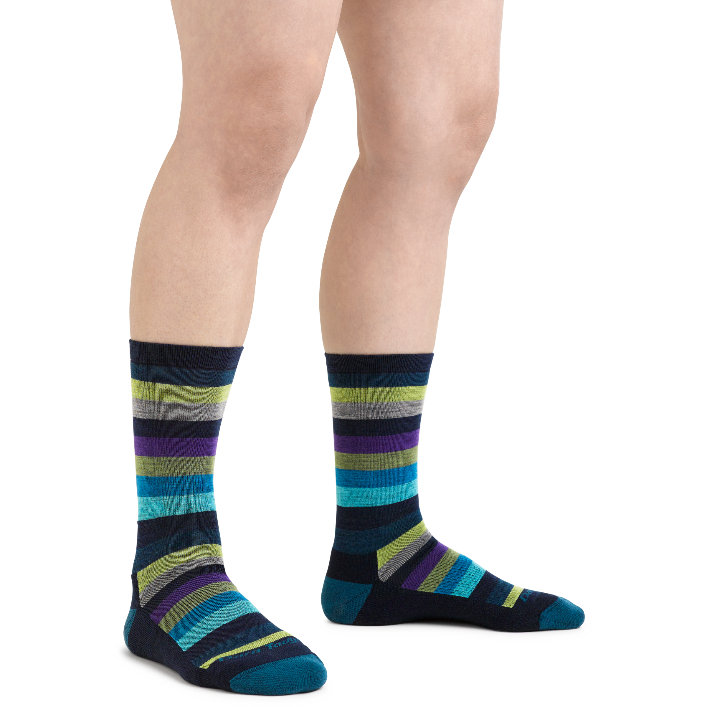 Darn Tough Socks Women's Mystic Stripe Crew Lightweight Lifestyle Socks - Image 5