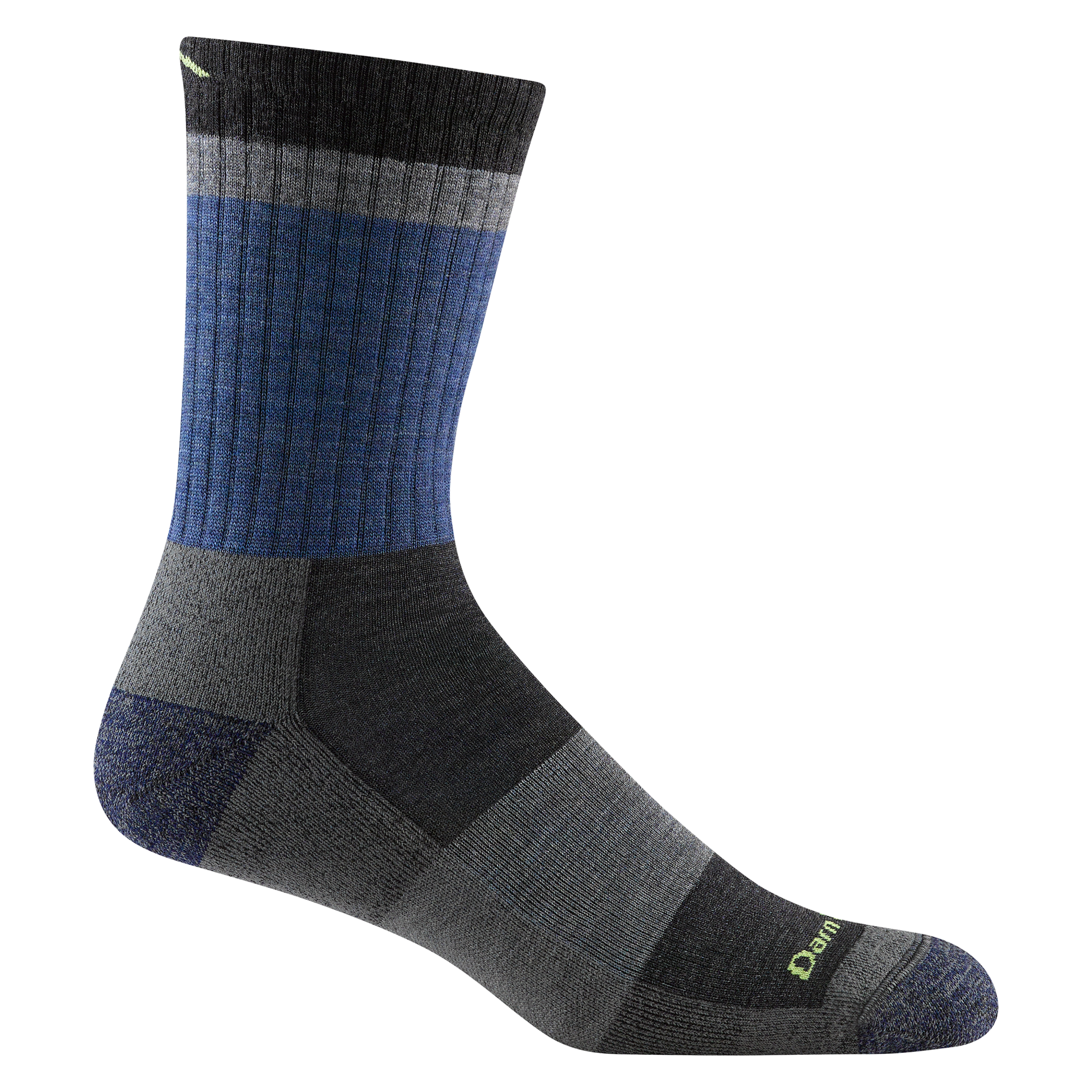 Darn Tough Socks Men's Heady Stripe Micro Crew Lightweight Hiking Socks - Image 2