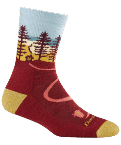 Alternative view of Darn Tough Socks Women's Limited Edition Northwoods Micro Crew  Midweight Hiking Sock