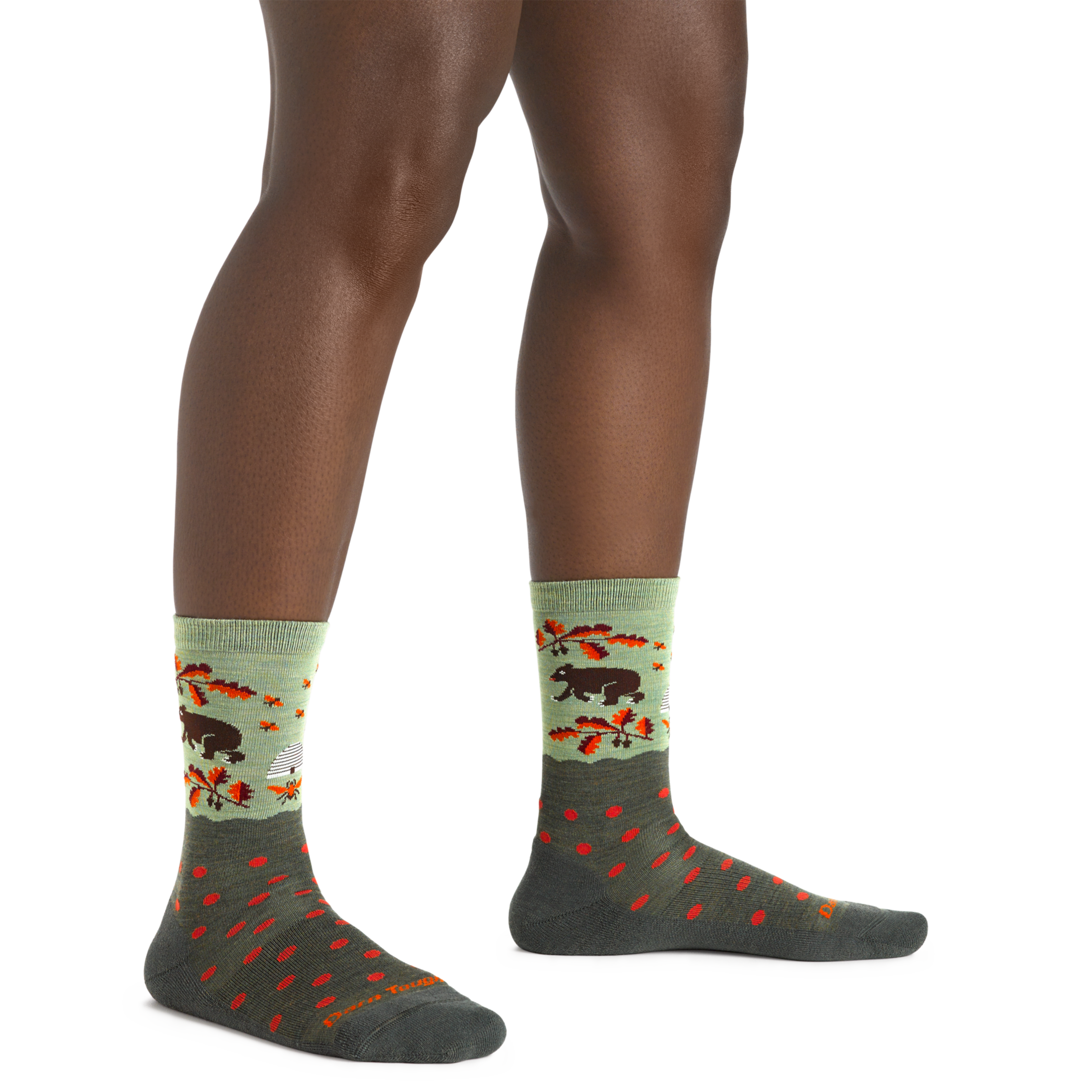 Darn Tough Socks Women's Wild Life Crew Lightweight Lifestyle Socks - Image 9