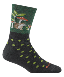 Darn Tough Socks Women's Wild Life Crew Lightweight Lifestyle Socks
