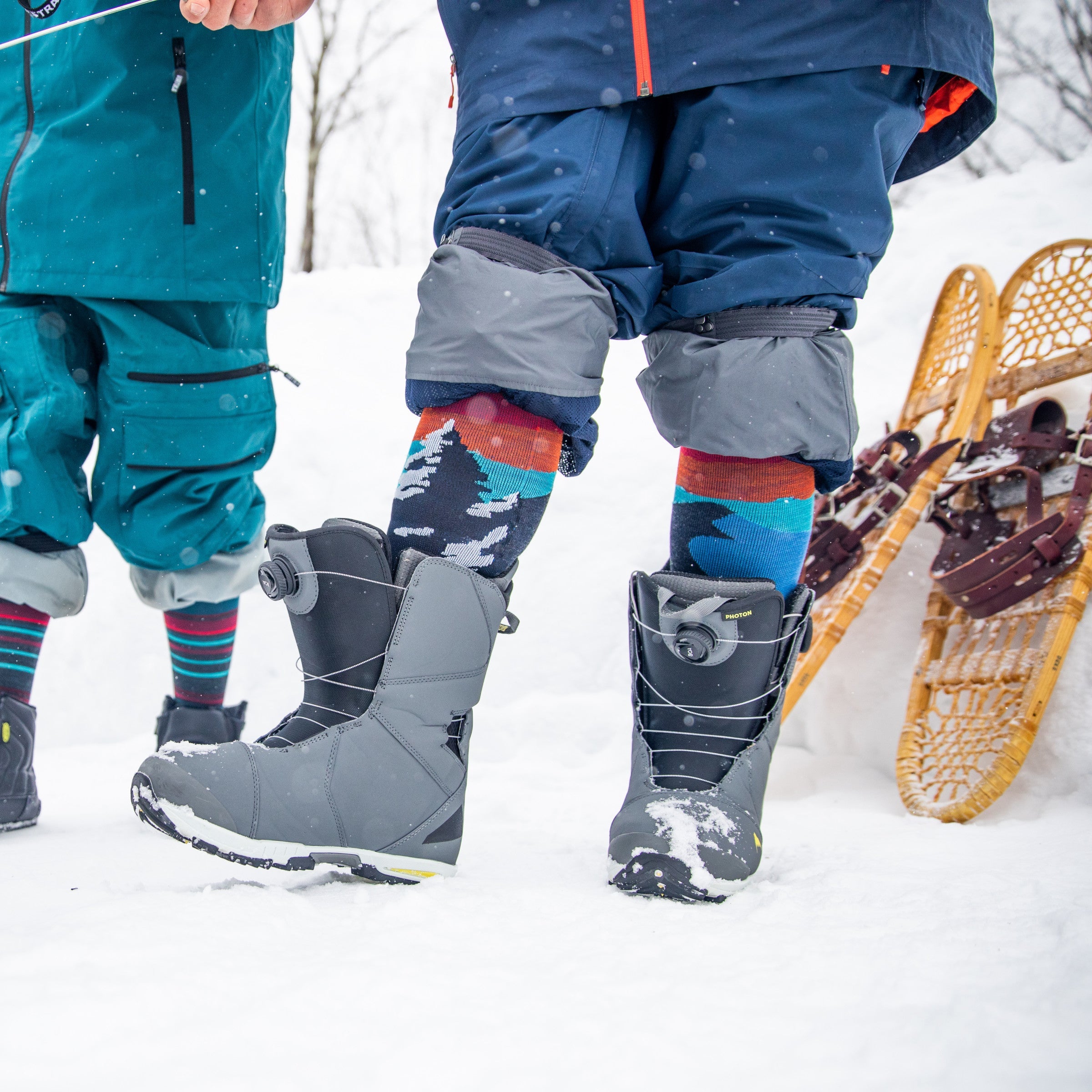 Darn Tough Socks Men's Solstice Over-the-Calf Lightweight Ski & Snowboard Socks - Image 3
